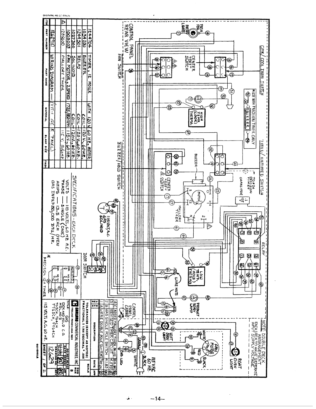 Garland TTG3/4V, TTG3/4EC-CH, TTG3/4-X, TTG3/4-CH manual 