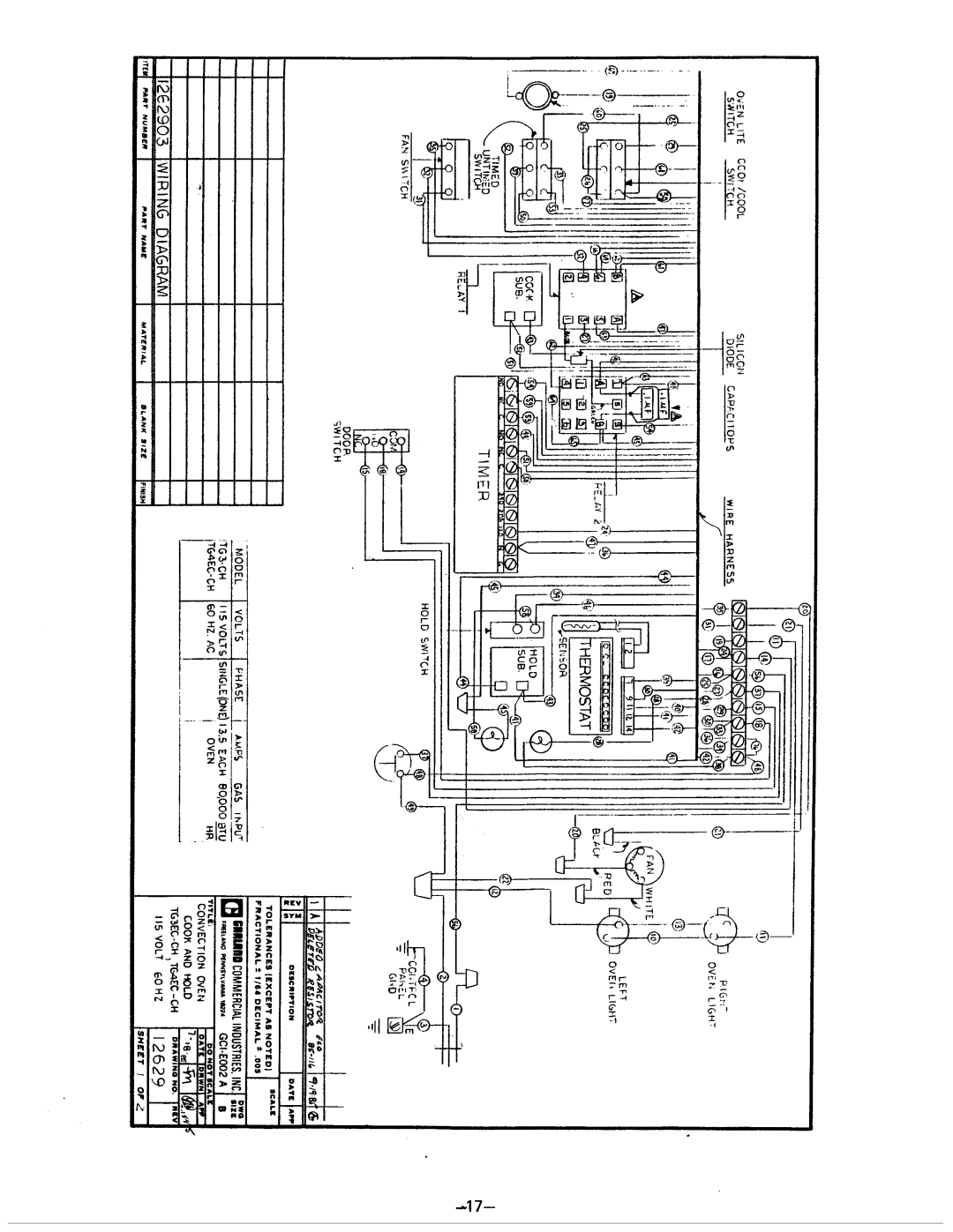 Garland TTG3/4V, TTG3/4EC-CH, TTG3/4-X, TTG3/4-CH manual 