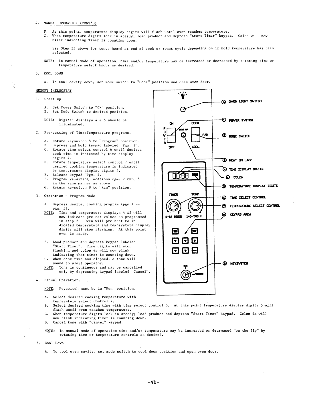 Garland UCO-E-05, UCO-E-25 manual 