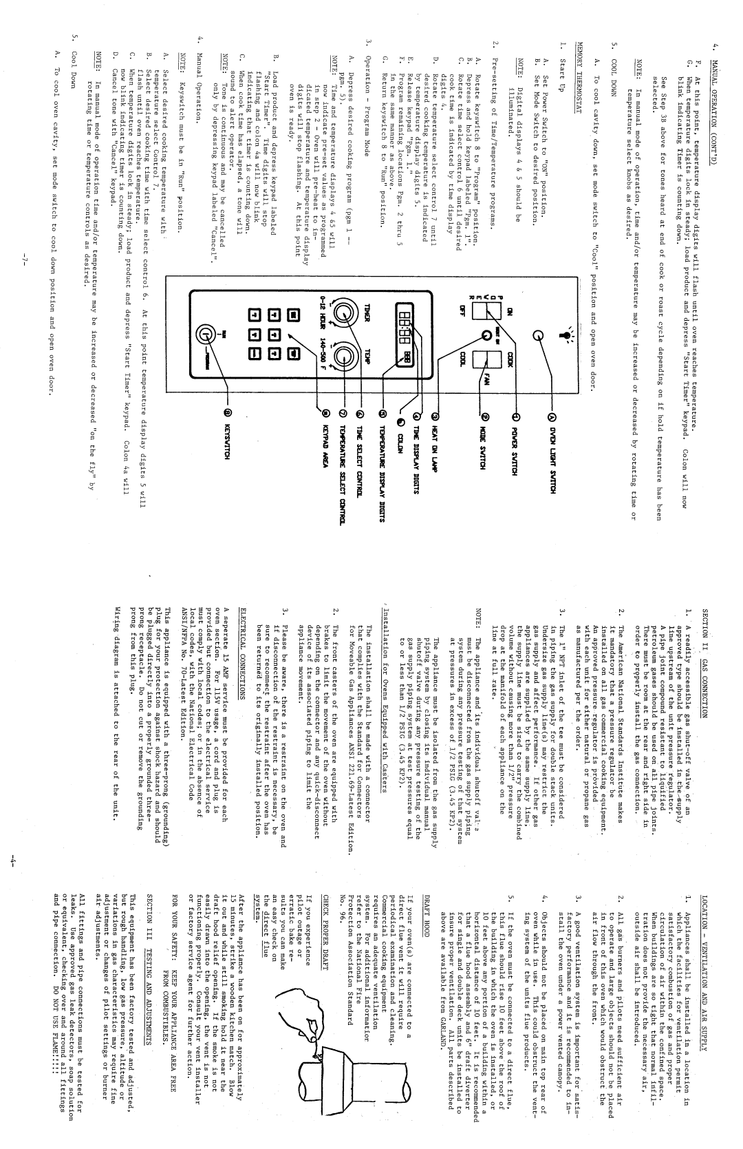 Garland UCO-G-05, UCO-G-25 manual 