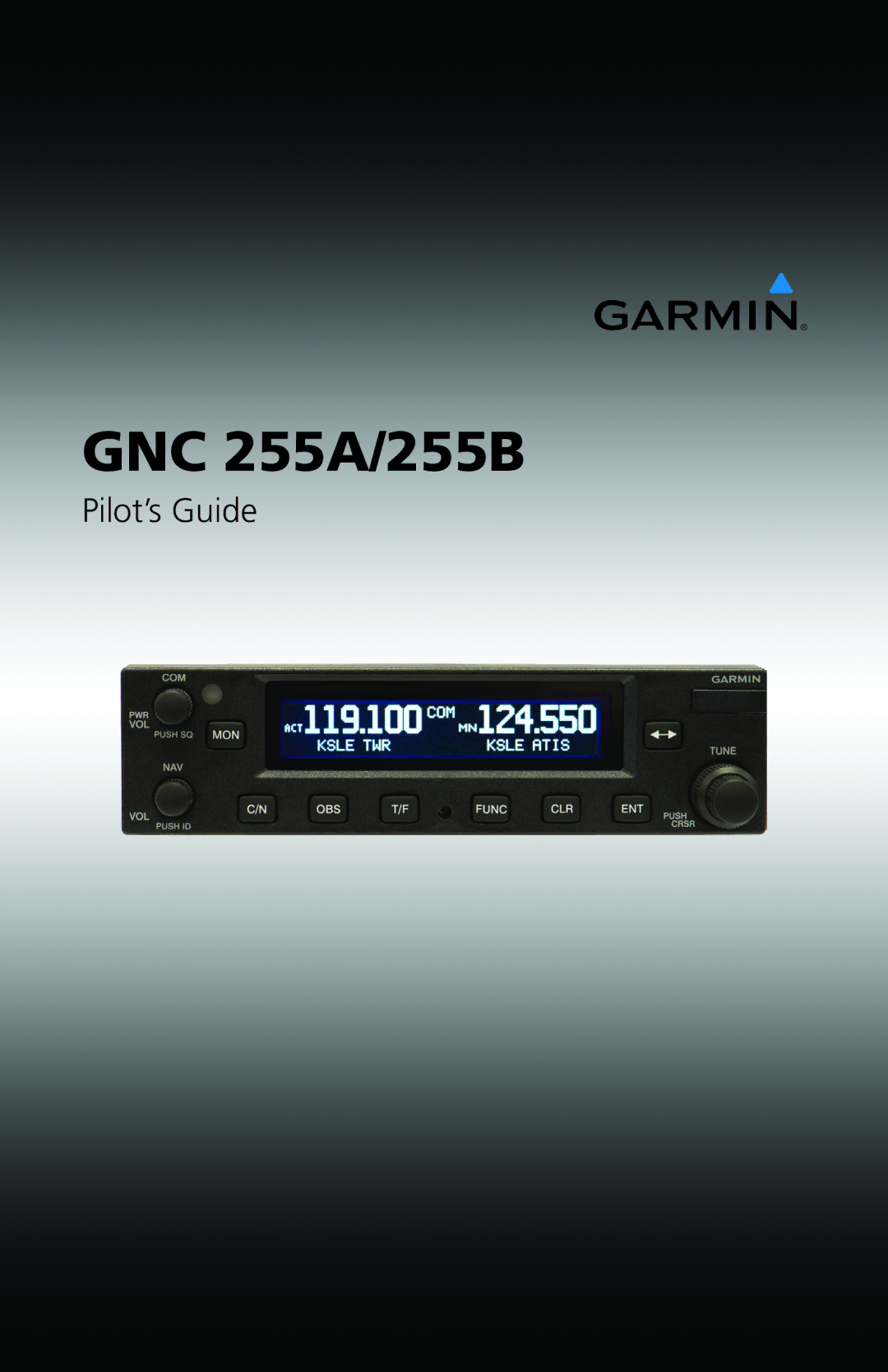 Garmin manual GNC 255A/255B 