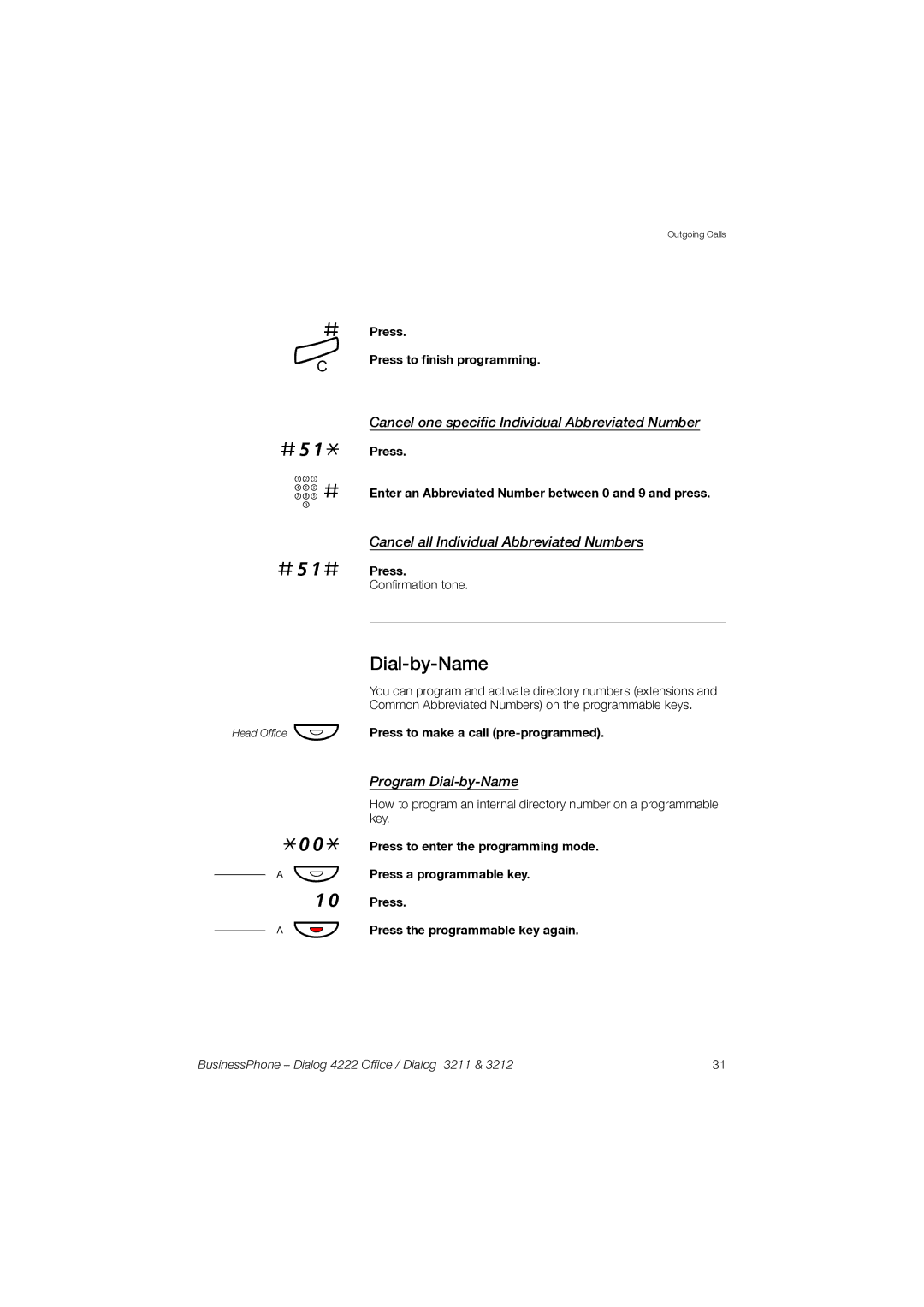 Garmin 3211 manual #51#, 00* a Ô 10 a ÕÔ, Dial-by-Name 