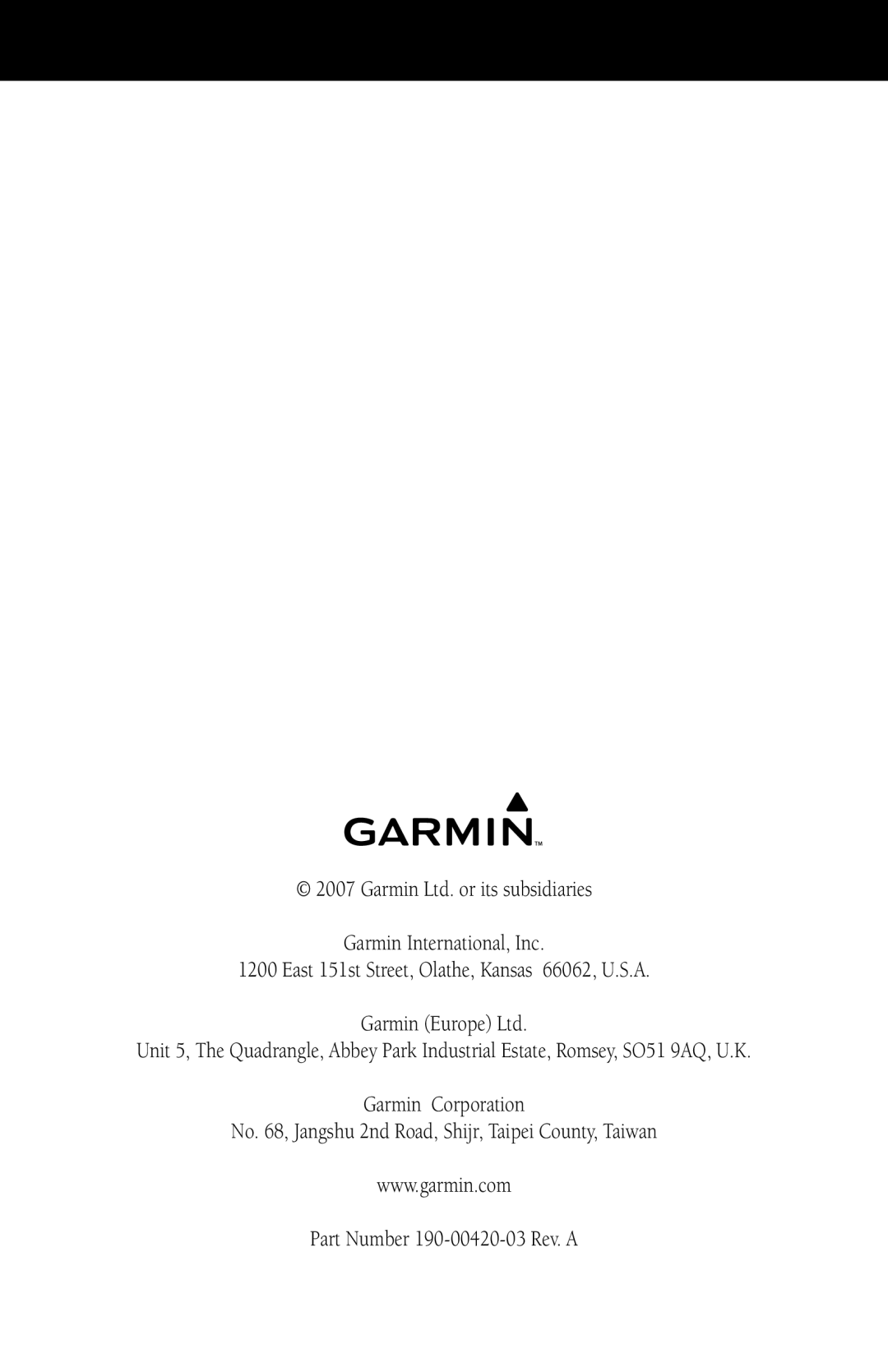 Garmin 328 manual 