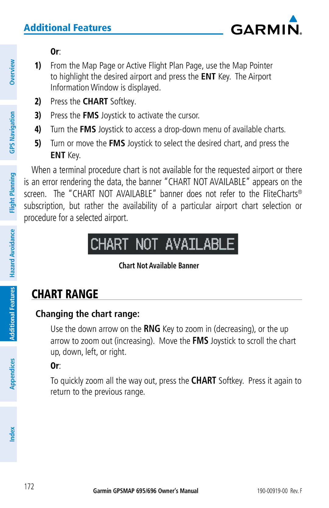 Garmin 695, 696 owner manual 172 