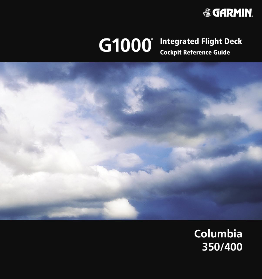 Garmin Columbia 350/400 manual 