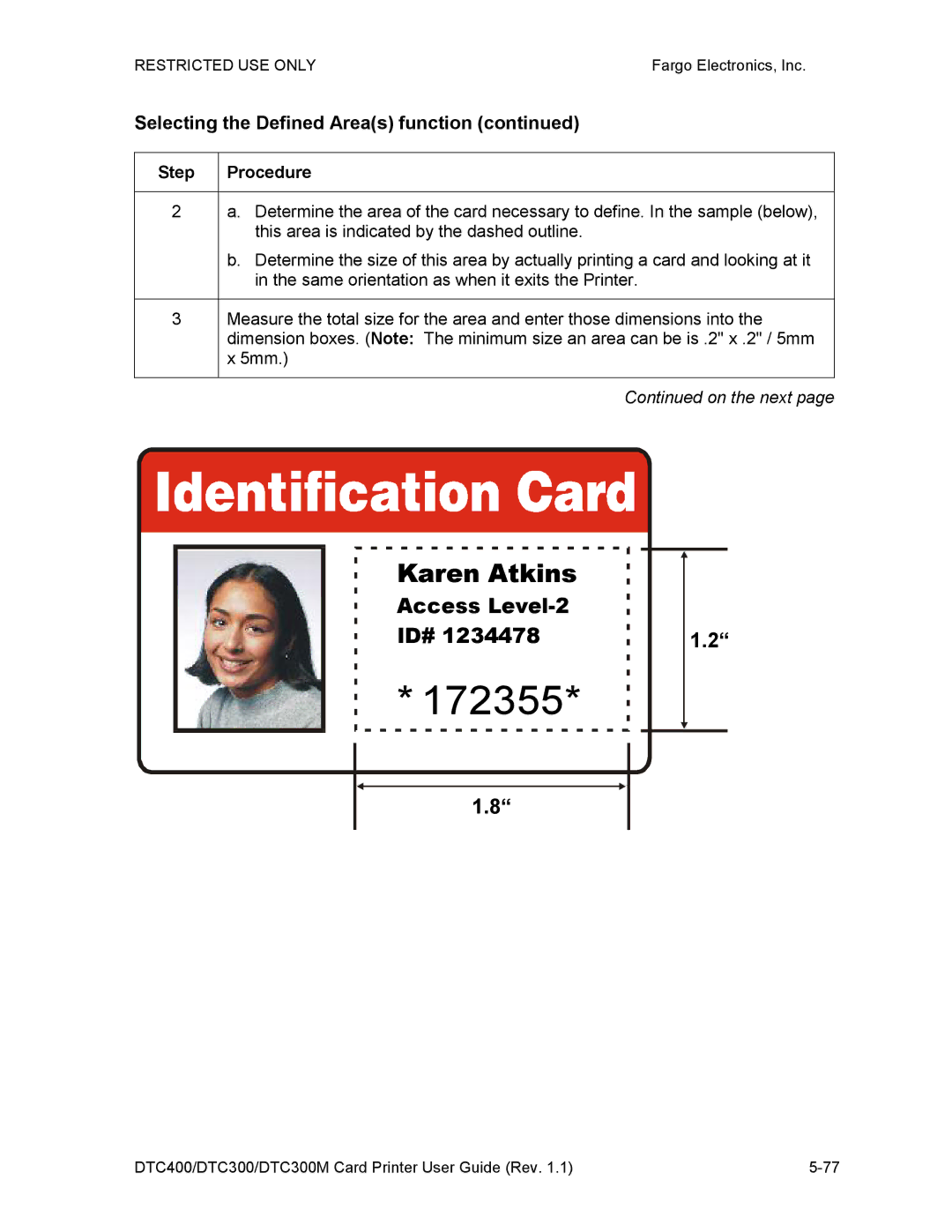 Garmin DTC300 manual 172355, Selecting the Defined Areas function 