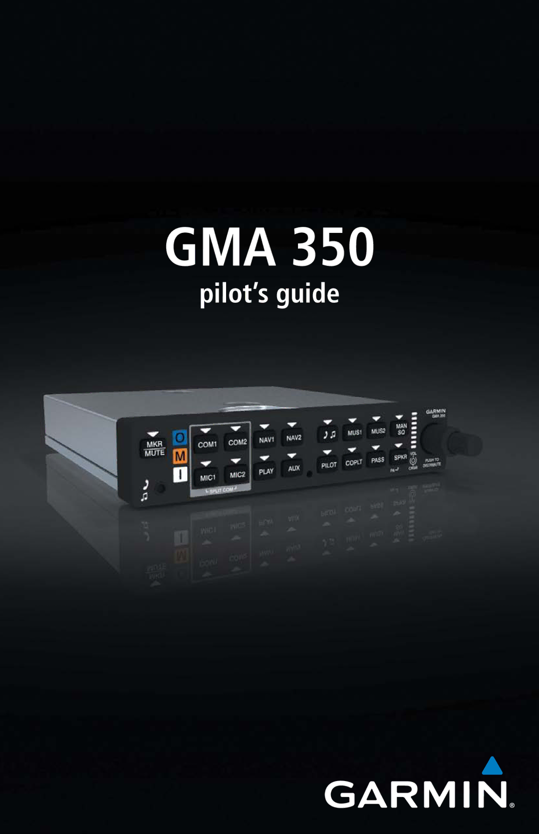 Garmin GMA 350 manual Gma 