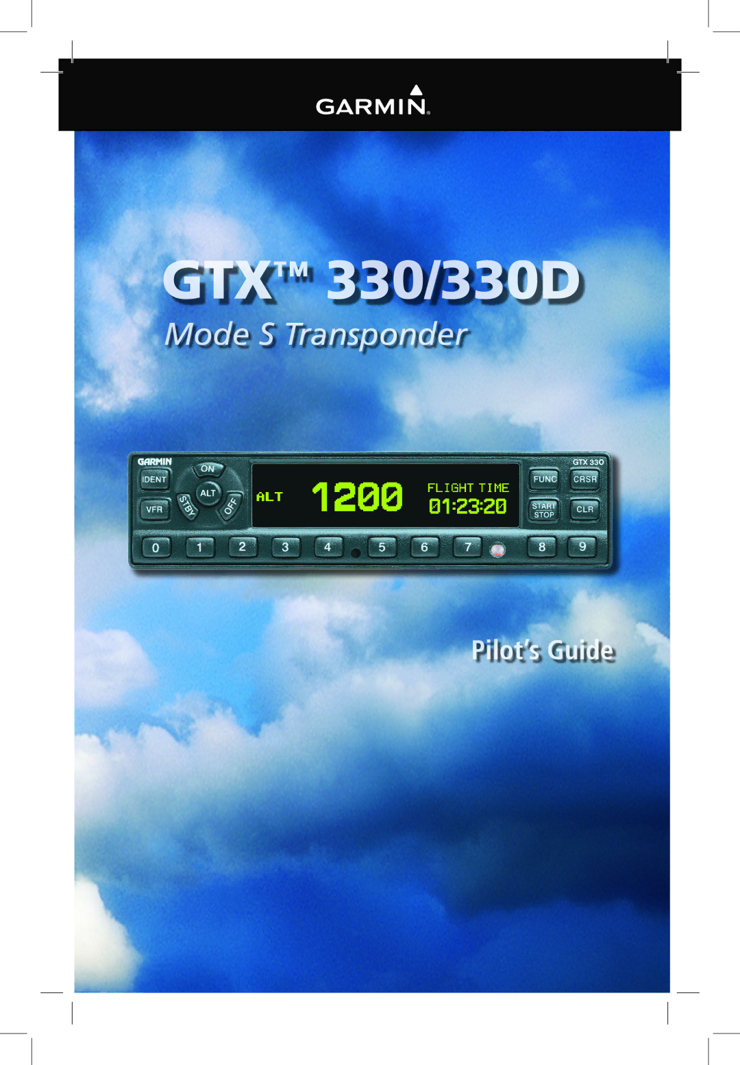 Garmin manual GTX 330/330D 