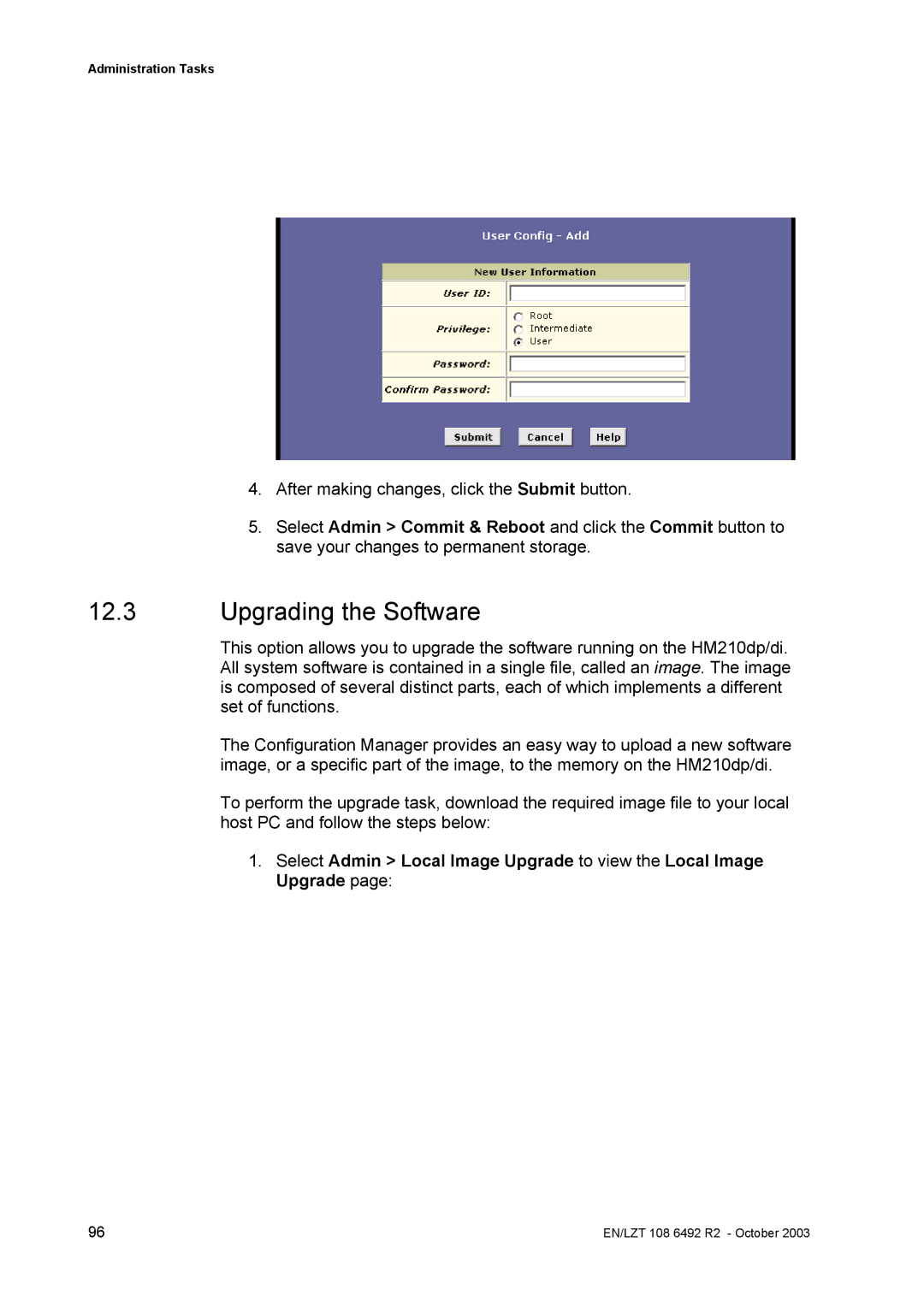 Garmin HM210DP/DI manual Upgrading the Software 