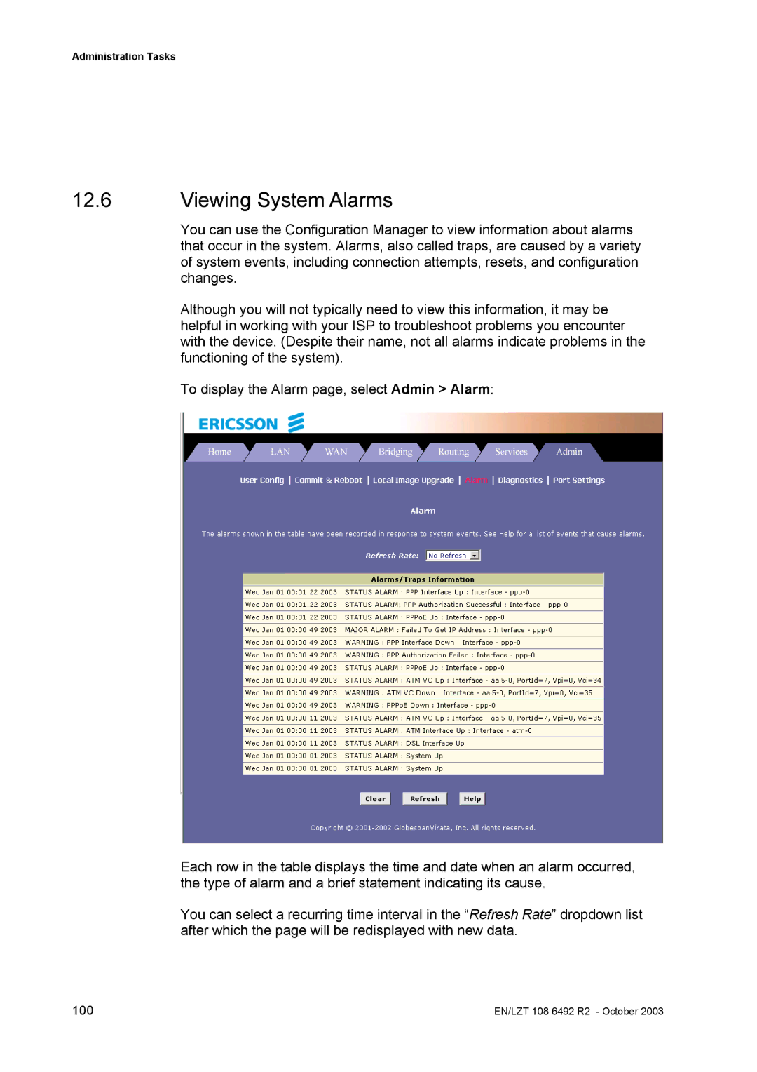 Garmin HM210DP/DI manual Viewing System Alarms 