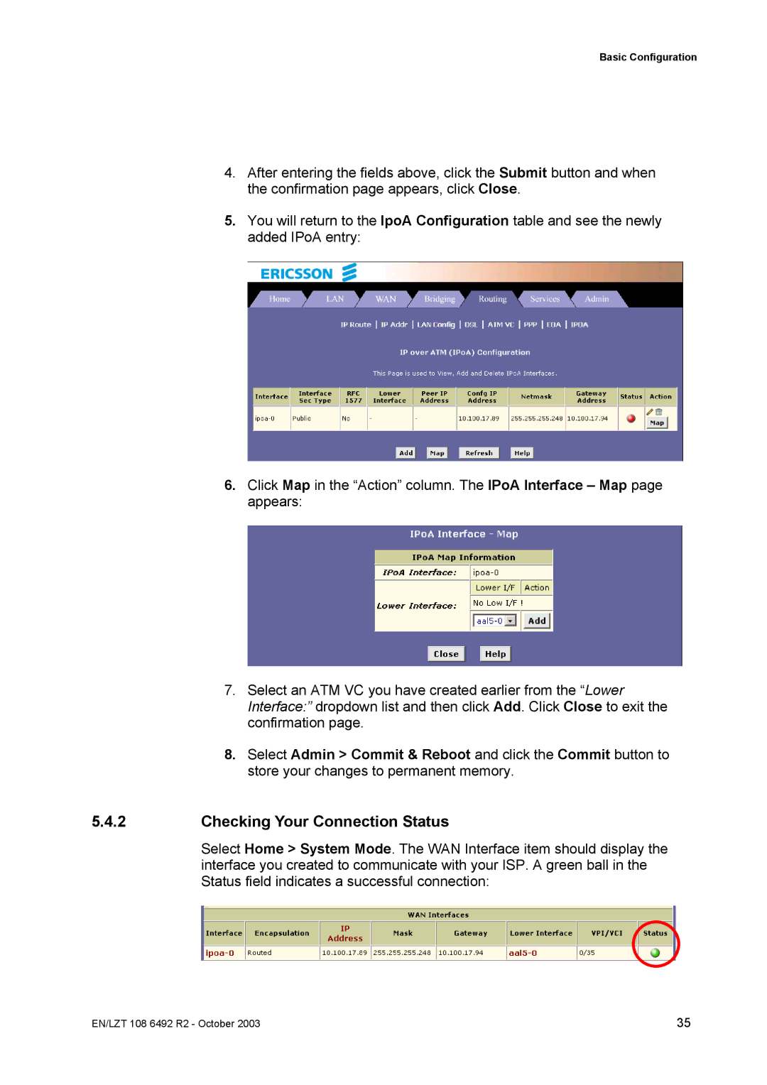 Garmin HM210DP/DI manual Checking Your Connection Status 