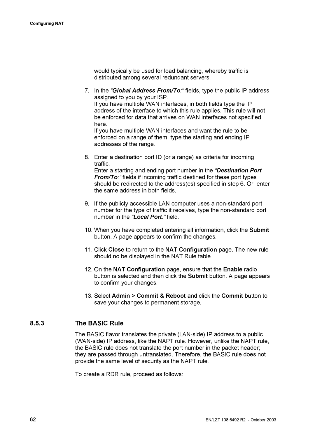 Garmin HM210DP/DI manual Basic Rule 