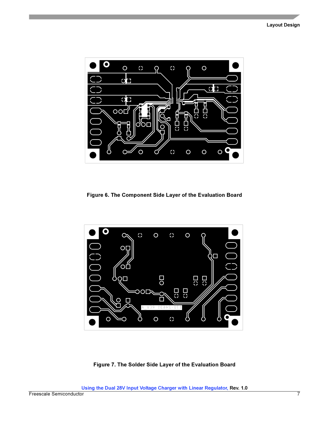 Garmin MC34676B manual Component Side Layer of the Evaluation Board 