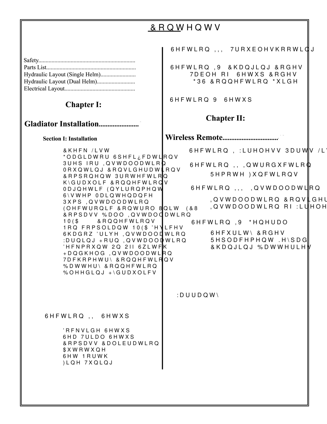 Garmin TR-1 manual Contents 