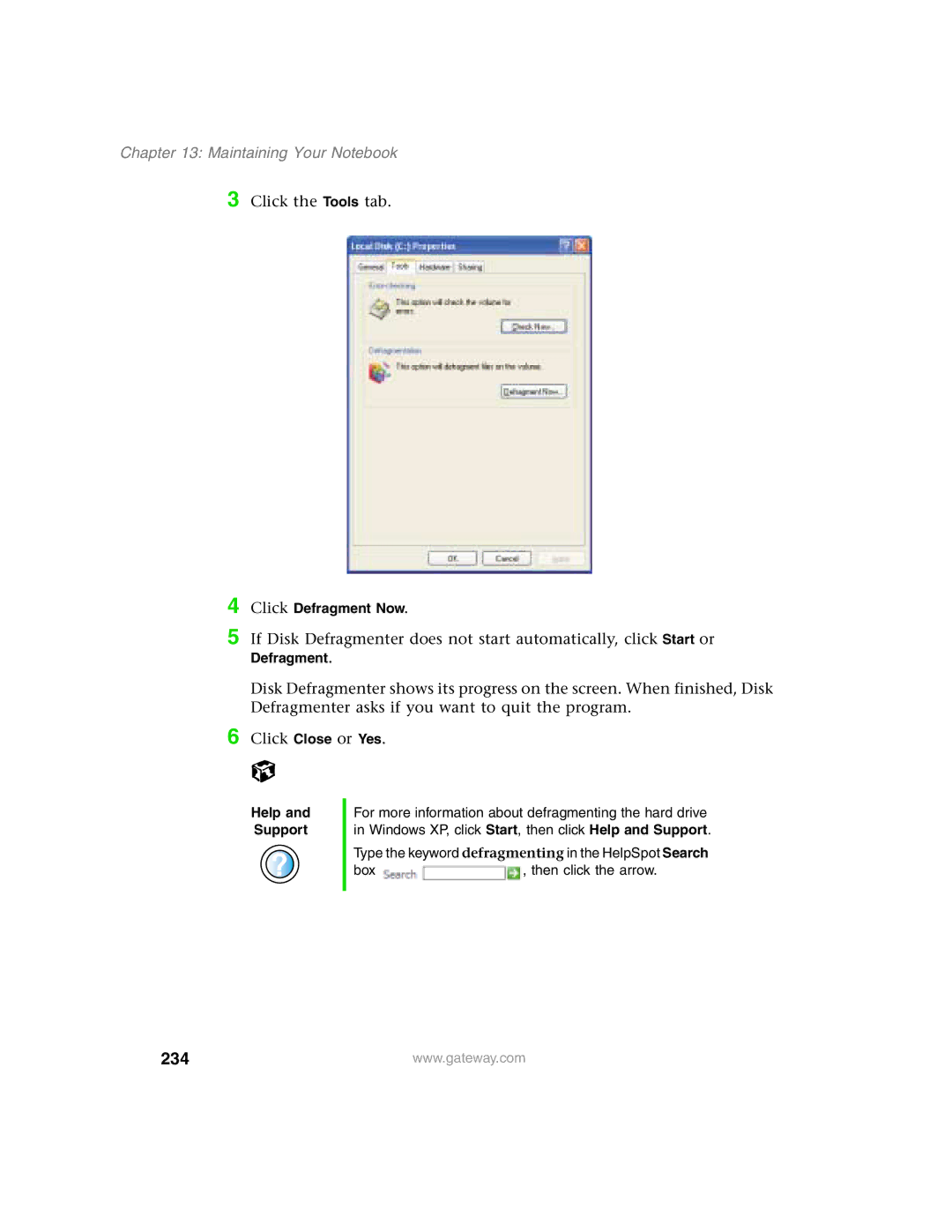 Gateway 1450 specifications 234 