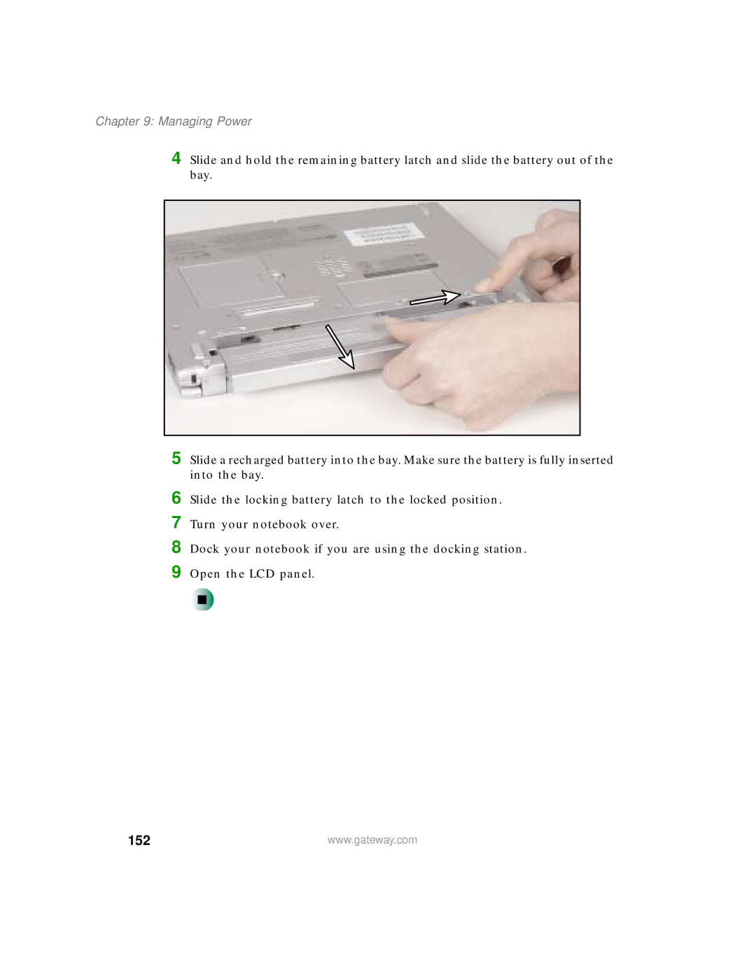 Gateway 200 manual 152 