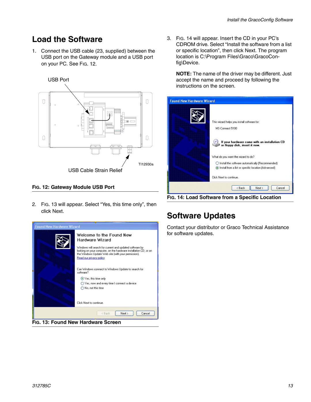 Gateway 312785C important safety instructions Load the Software, Software Updates 