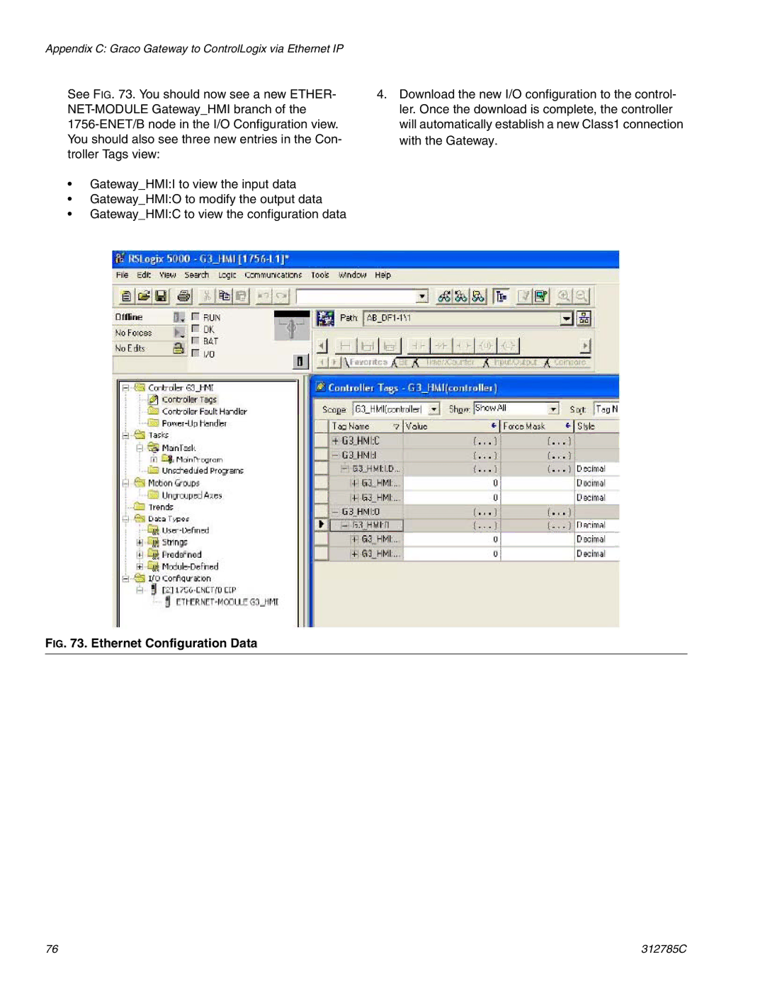 Gateway 312785C important safety instructions Ethernet Configuration Data 