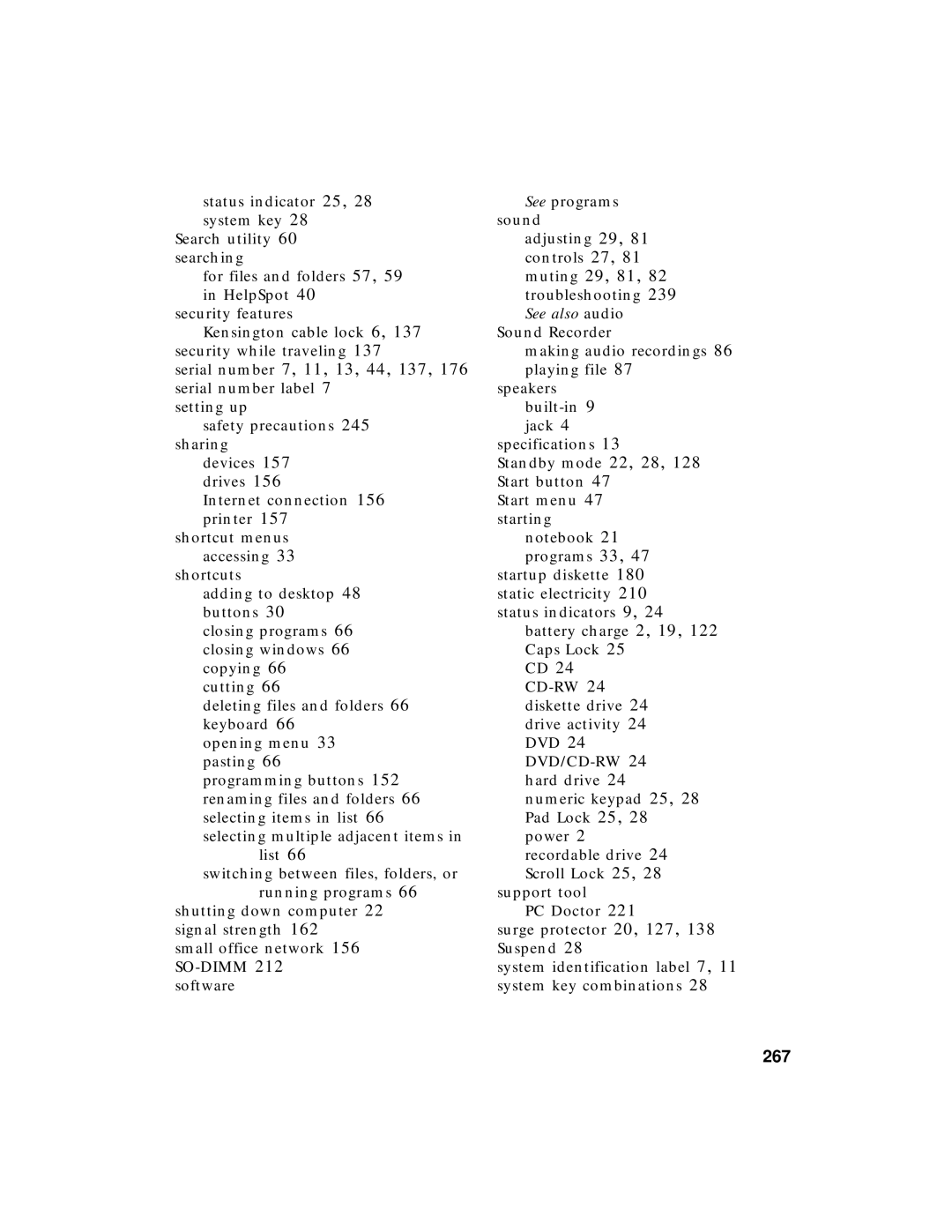 Gateway 400 manual 267 