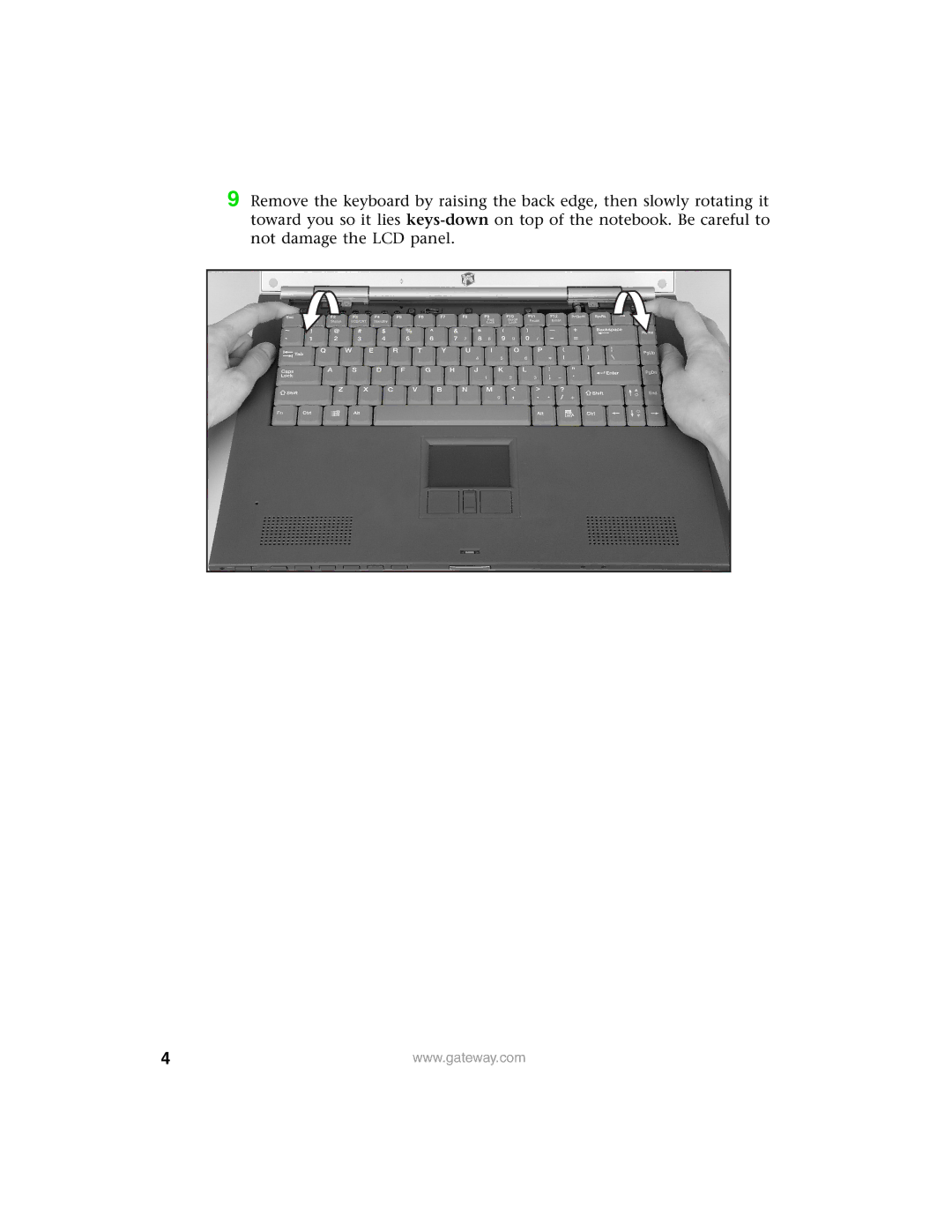 Gateway 600 manual 