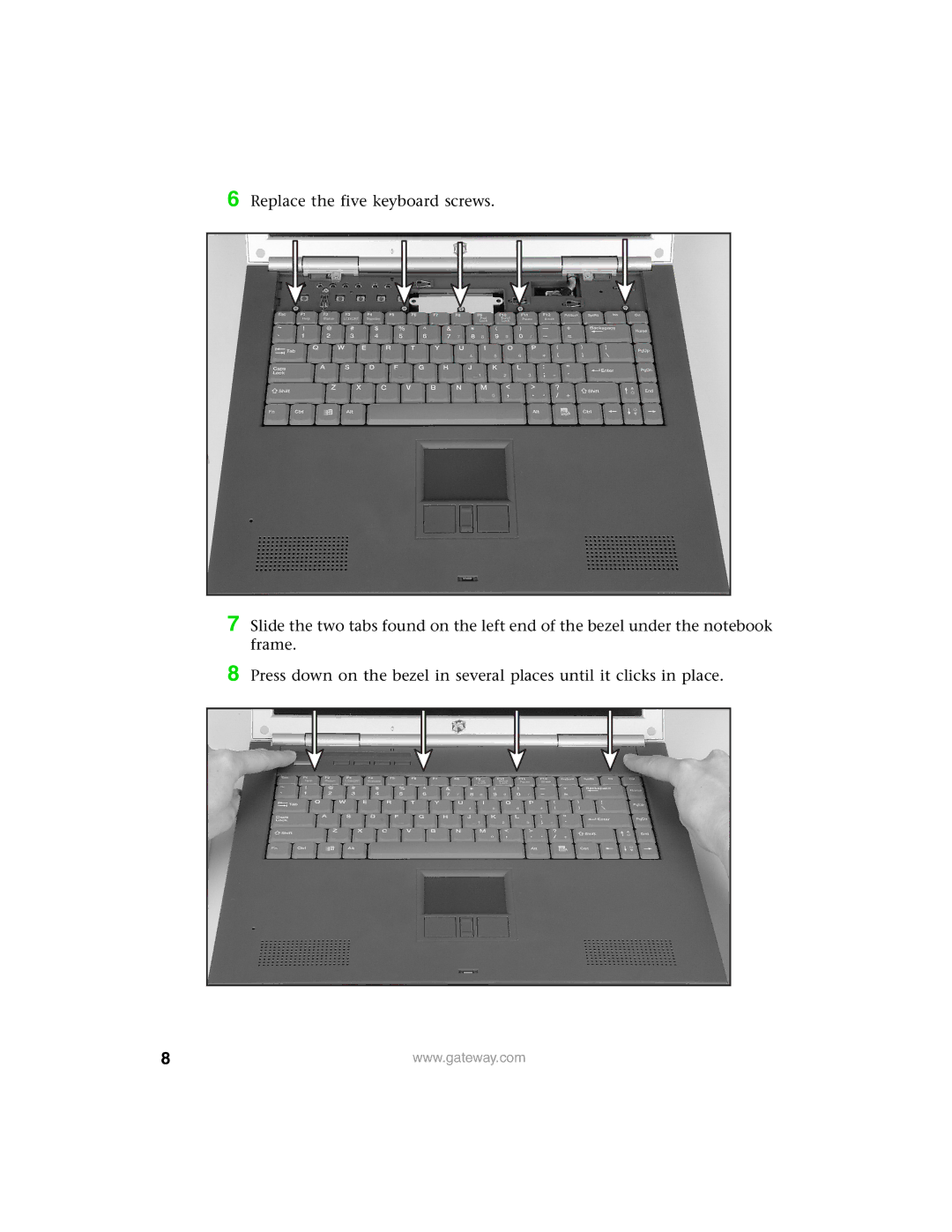 Gateway 600 manual 