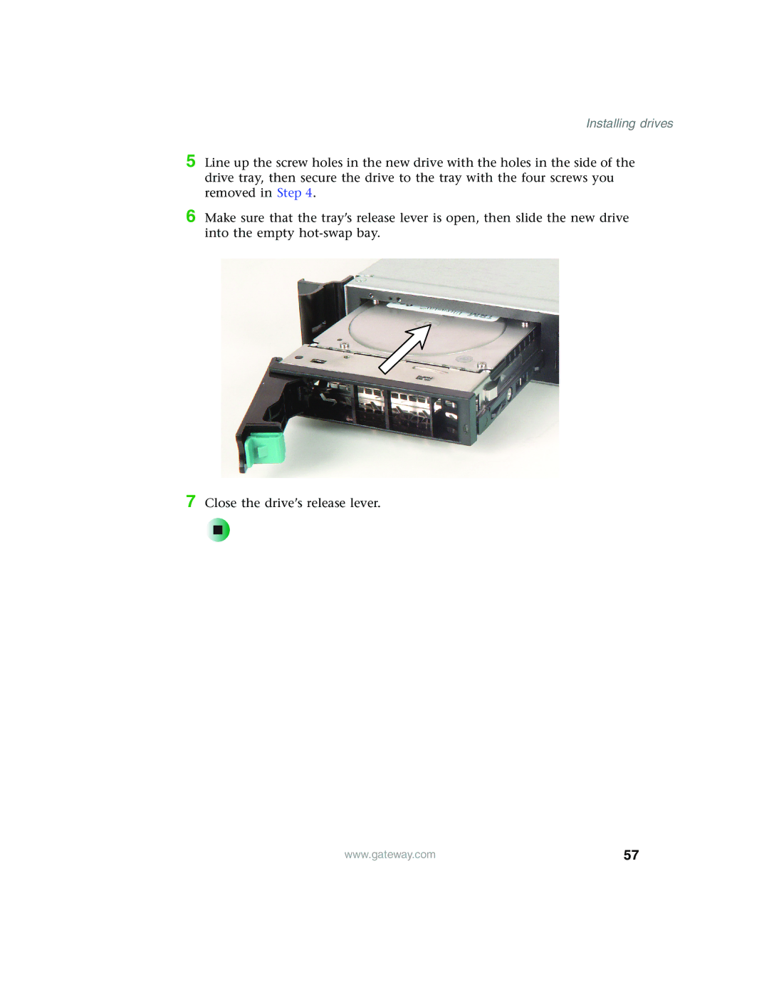 Gateway 955 manual Installing drives 