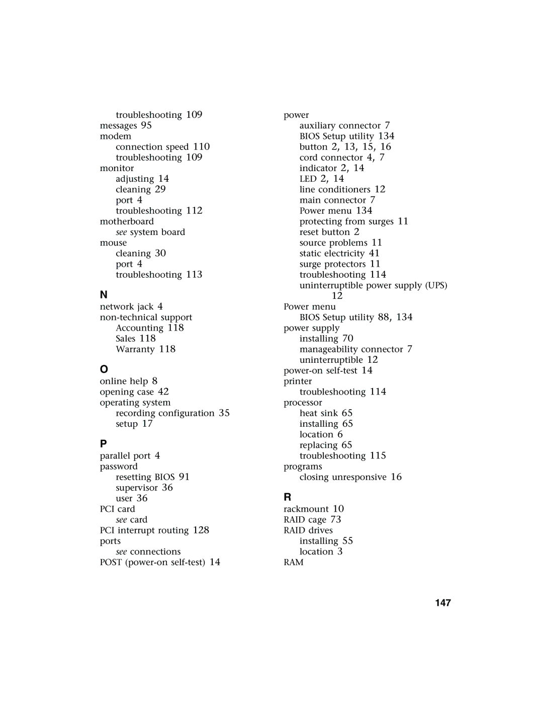 Gateway 960 manual 147 