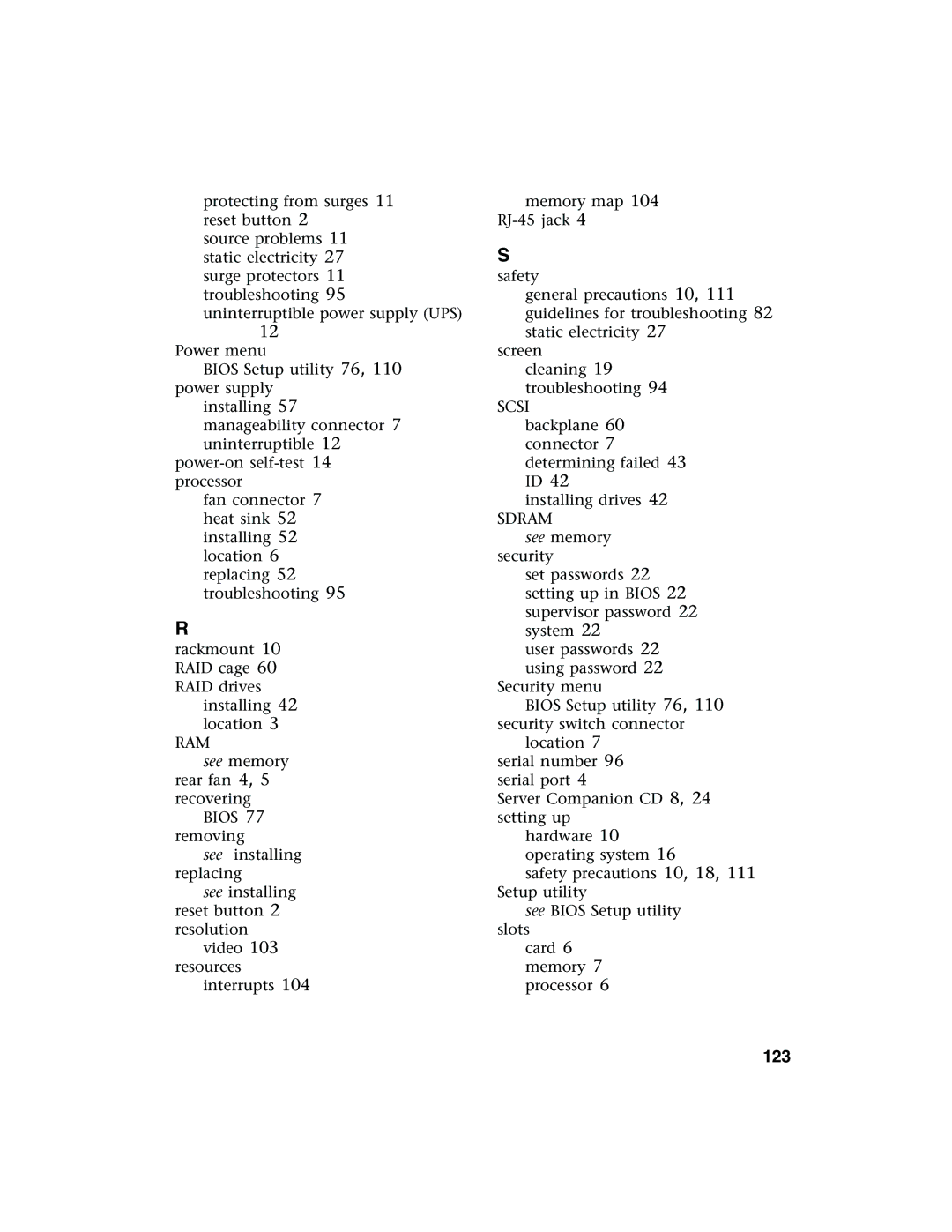 Gateway 980 manual 123, Bios 