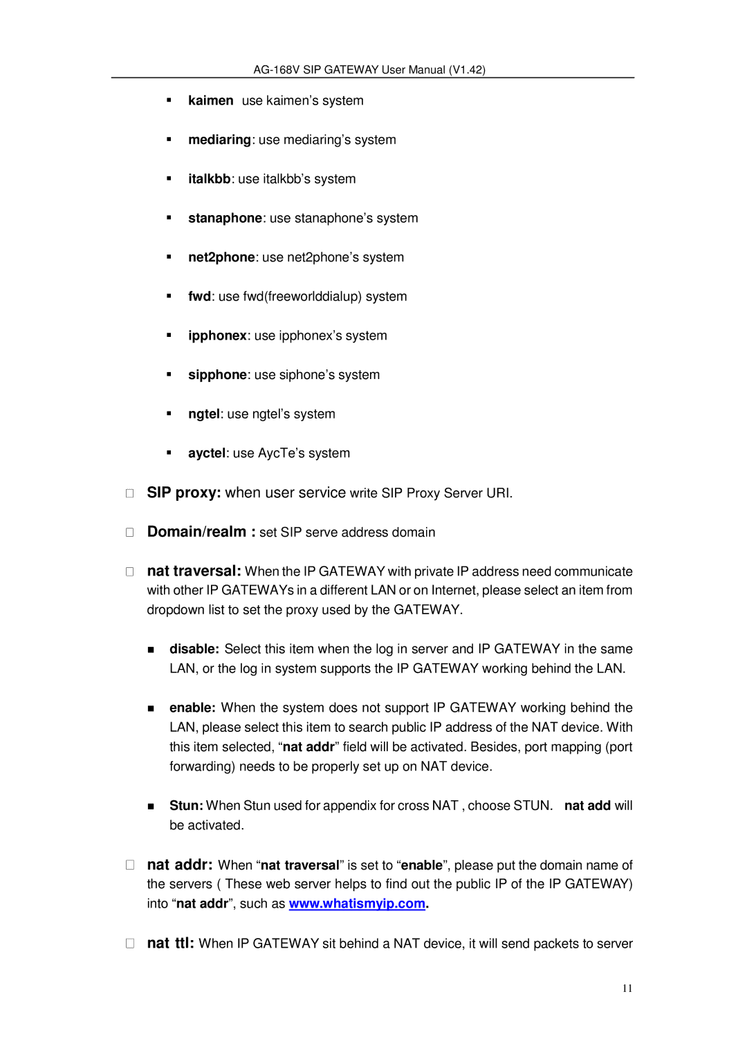 Gateway AG-168V user manual 