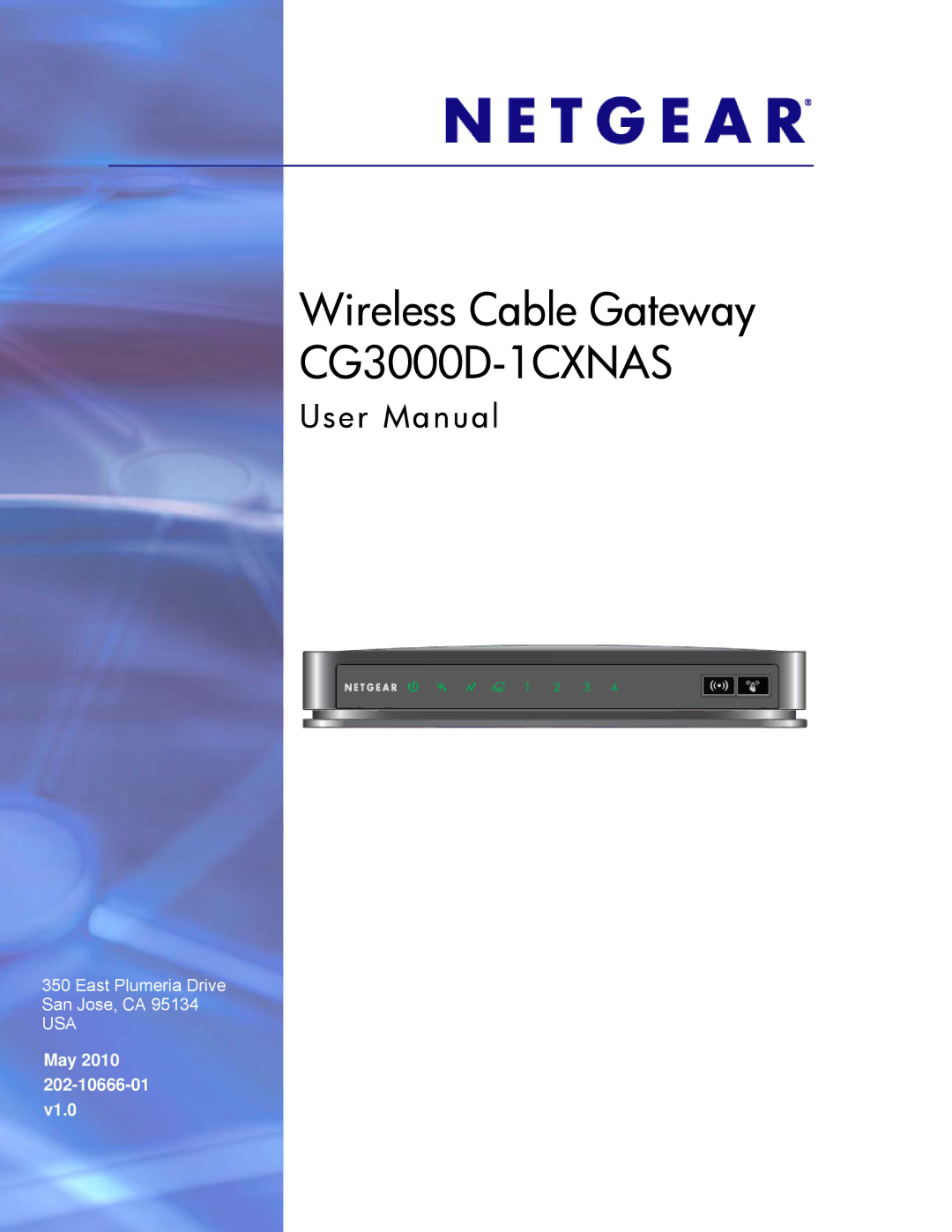 Gateway CG3000D-1CXNAS user manual 