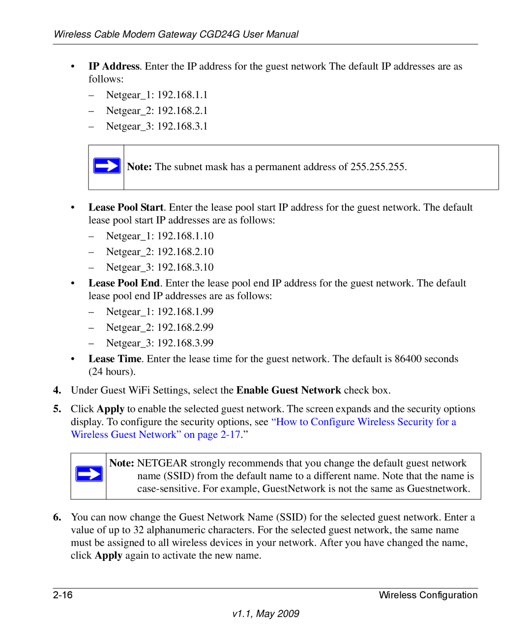 Gateway CGD24G user manual V1.1, May 