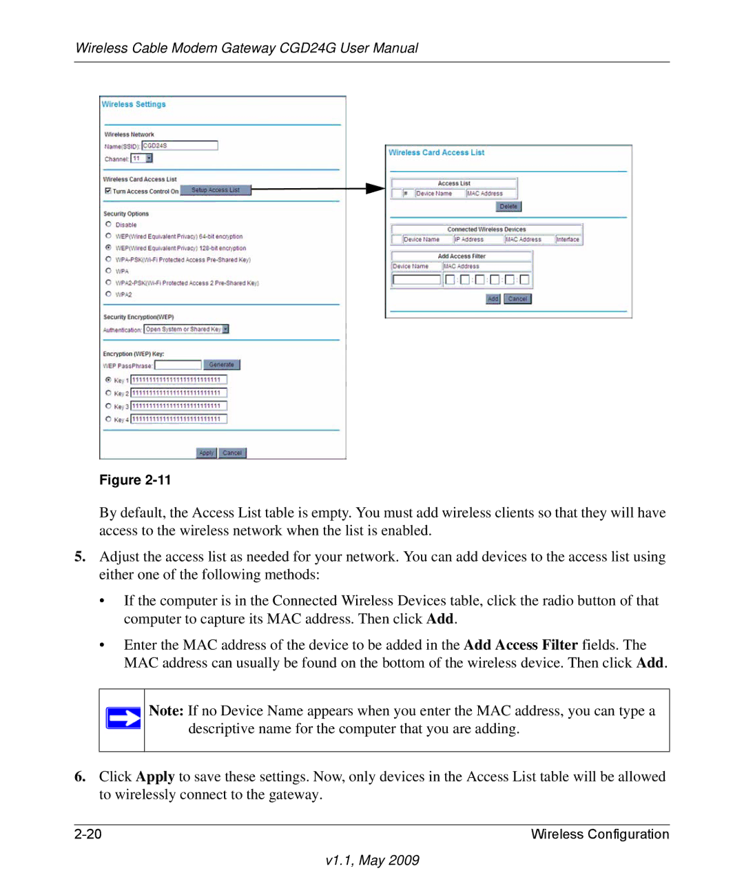 Gateway CGD24G user manual V1.1, May 