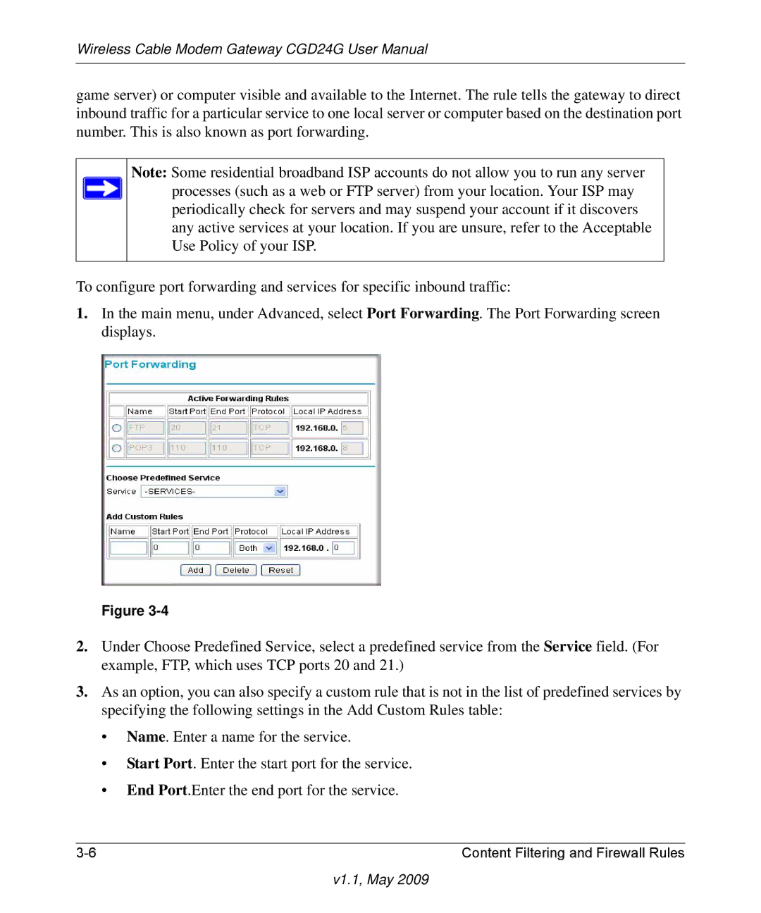 Gateway CGD24G user manual V1.1, May 