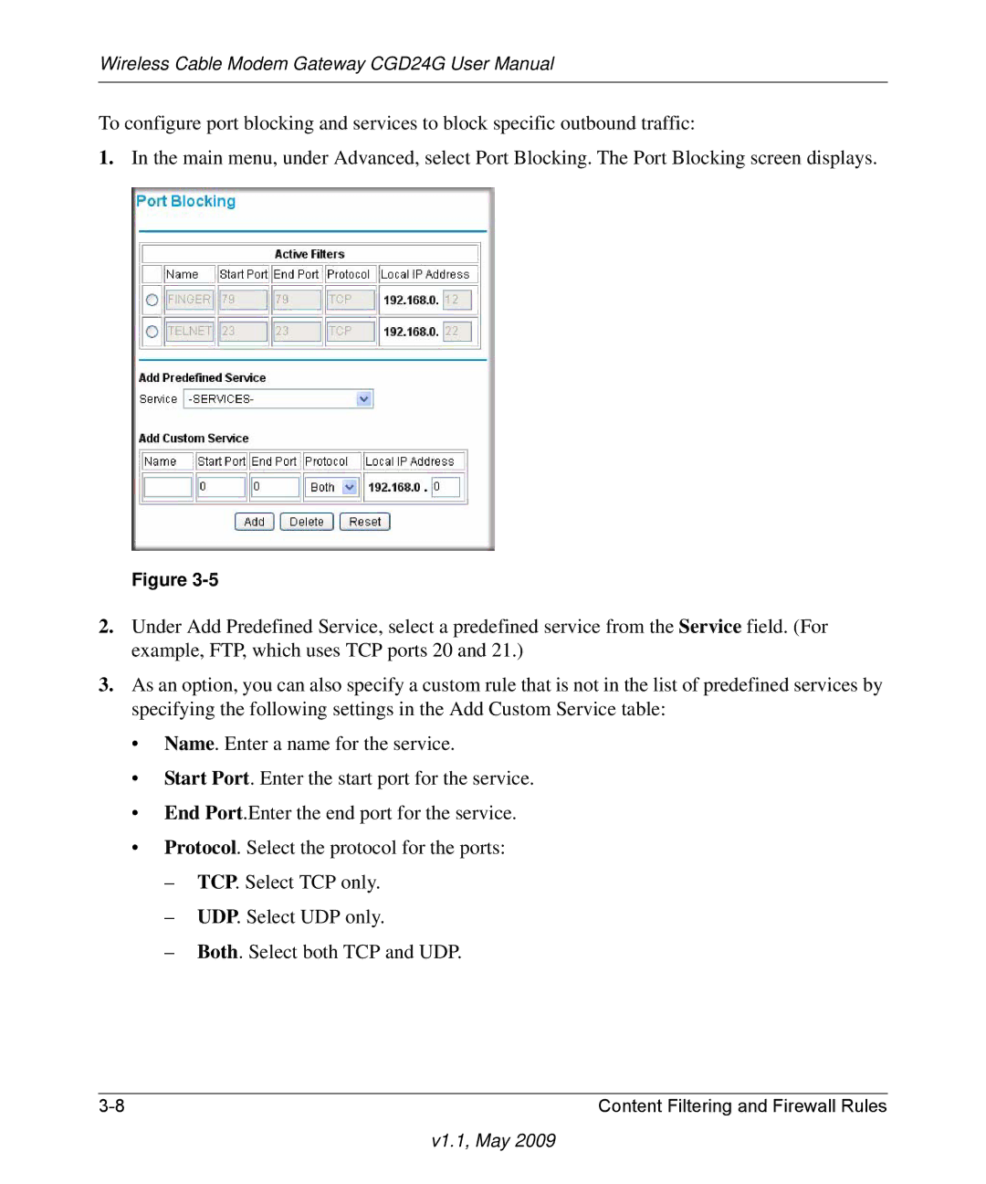 Gateway CGD24G user manual V1.1, May 