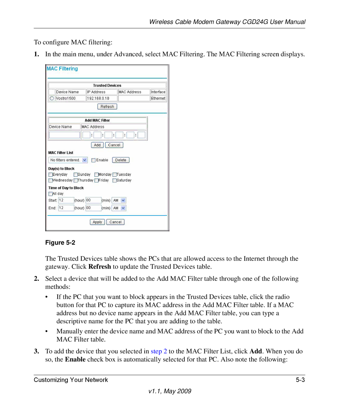 Gateway CGD24G user manual V1.1, May 