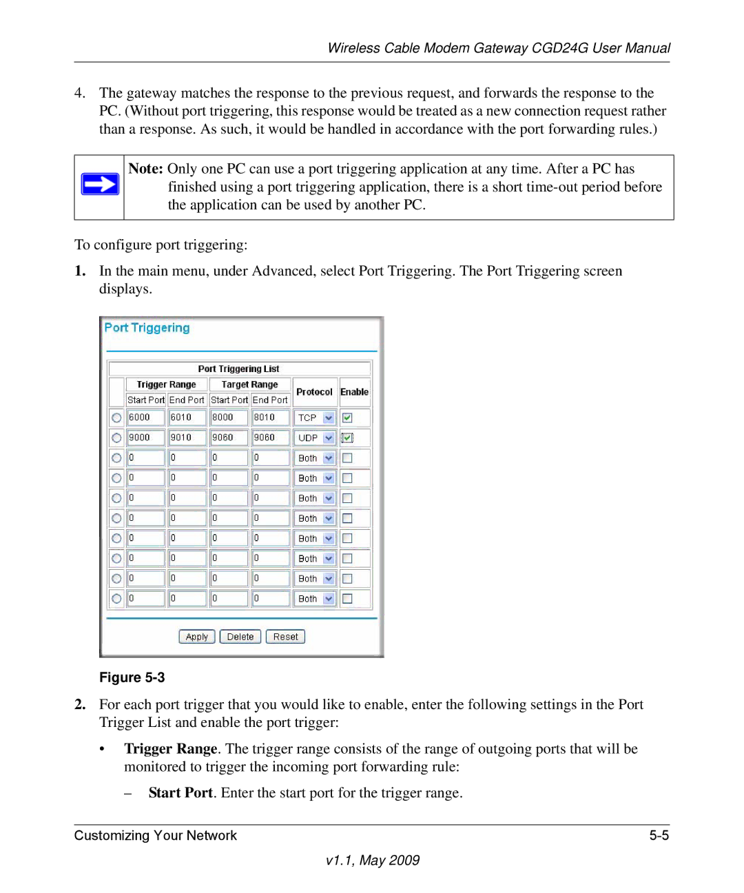 Gateway CGD24G user manual V1.1, May 