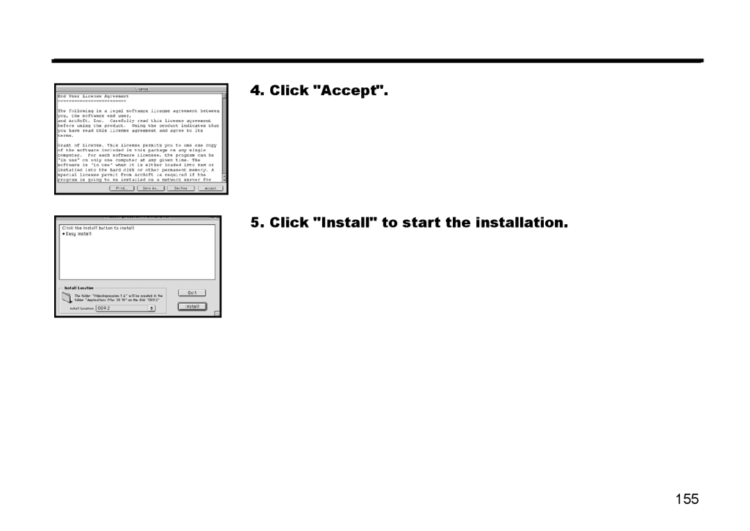 Gateway DC-M50 manual Click Accept Click Install to start the installation 