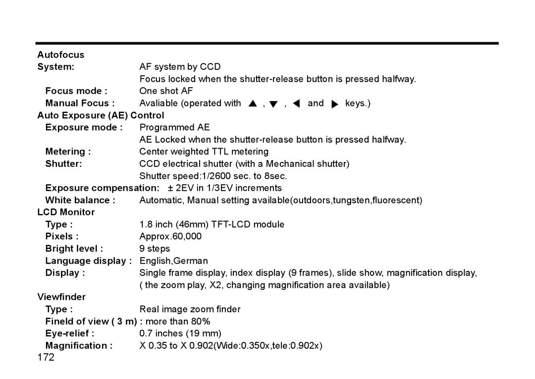 Gateway DC-M50 manual 172 