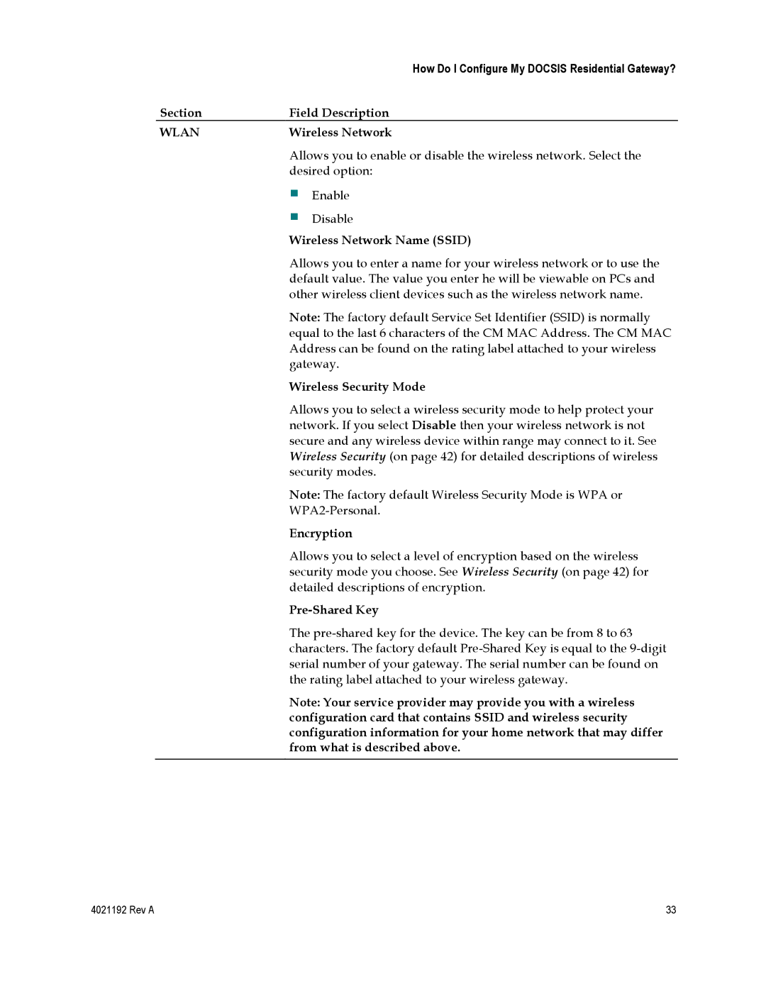 Gateway EPC3925, DPC3925 important safety instructions Wlan 