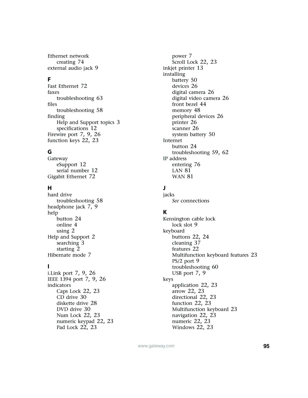 Gateway E4350 manual 