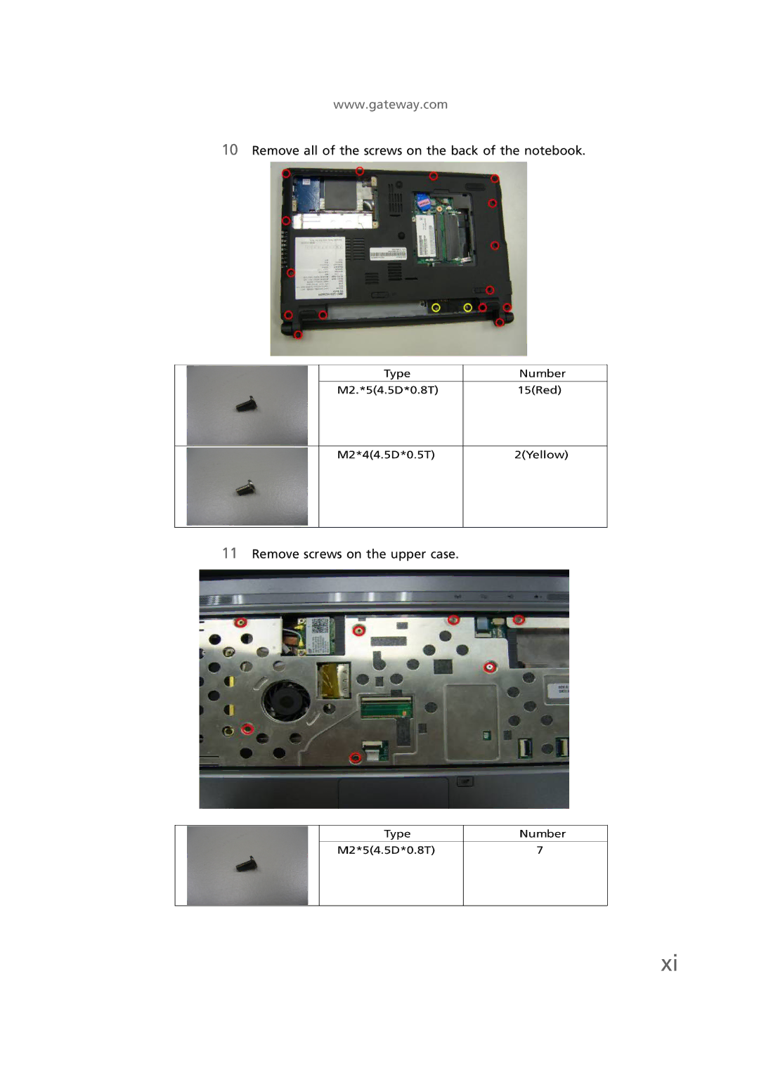 Gateway EC58 manual 