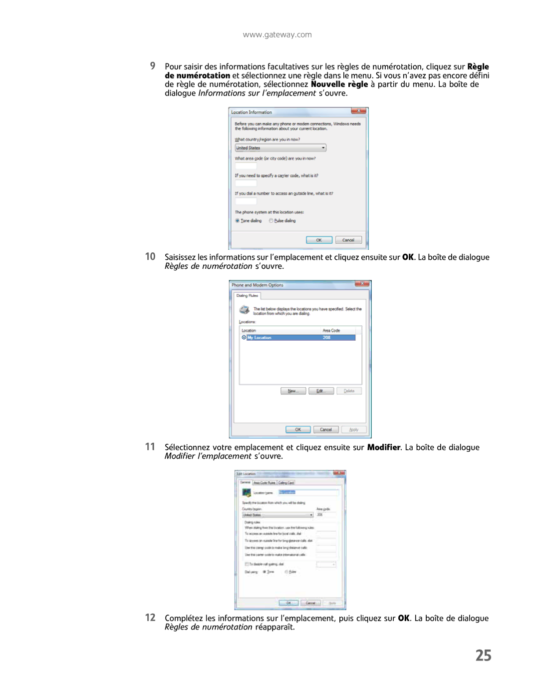 Gateway GM5457H manual 