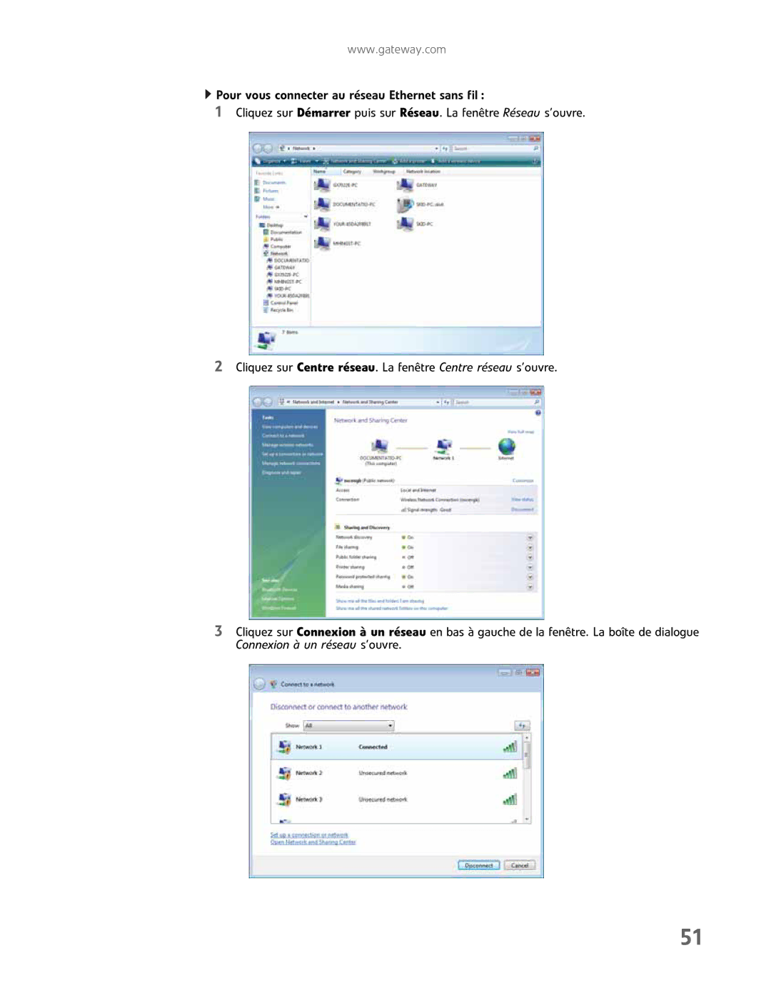 Gateway GM5457H manual 