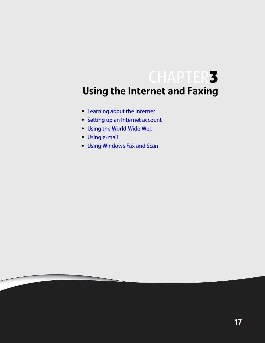 Gateway GM5457H manual Using the Internet and Faxing 