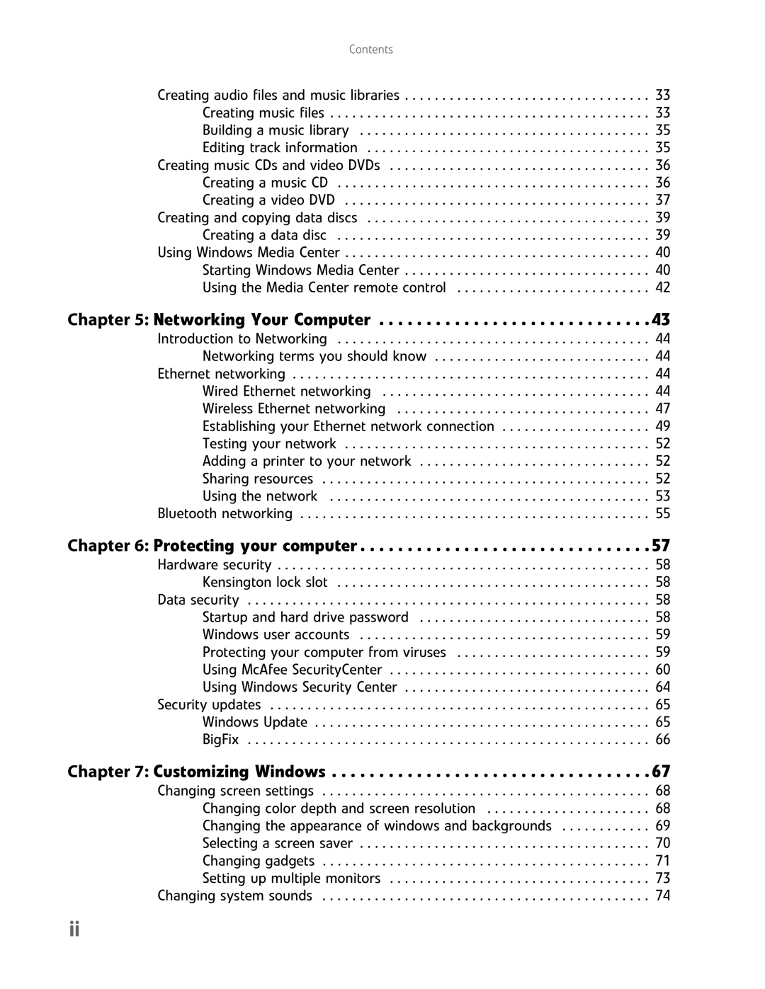 Gateway GM5457H manual Networking Your Computer 