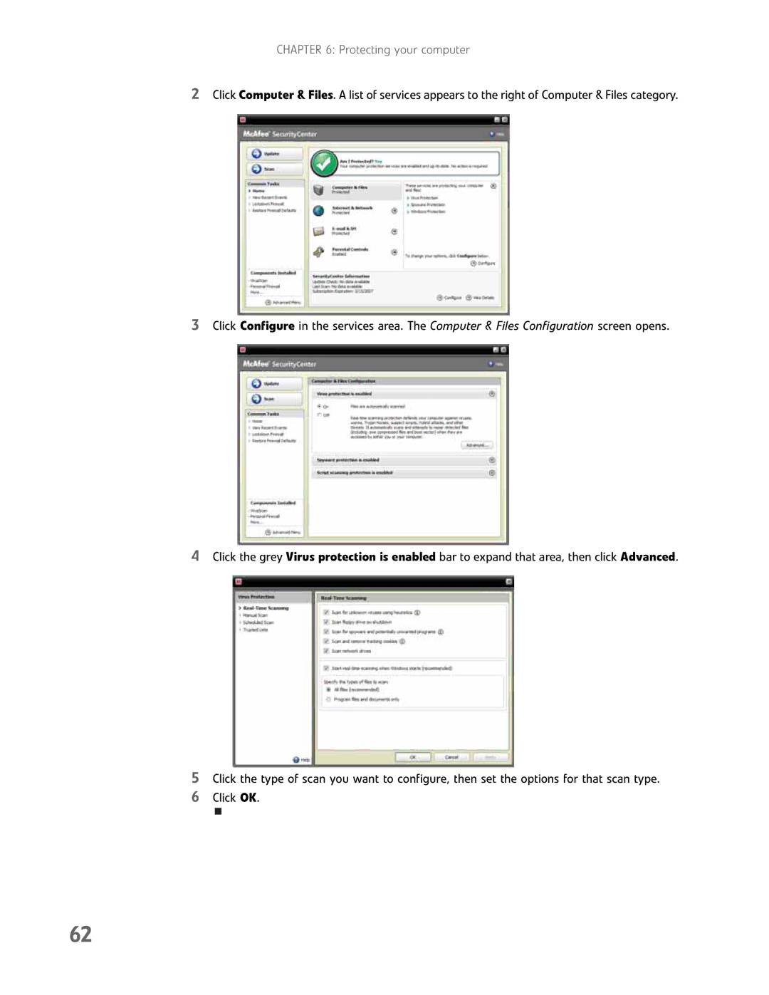 Gateway GM5457H manual Protecting your computer 