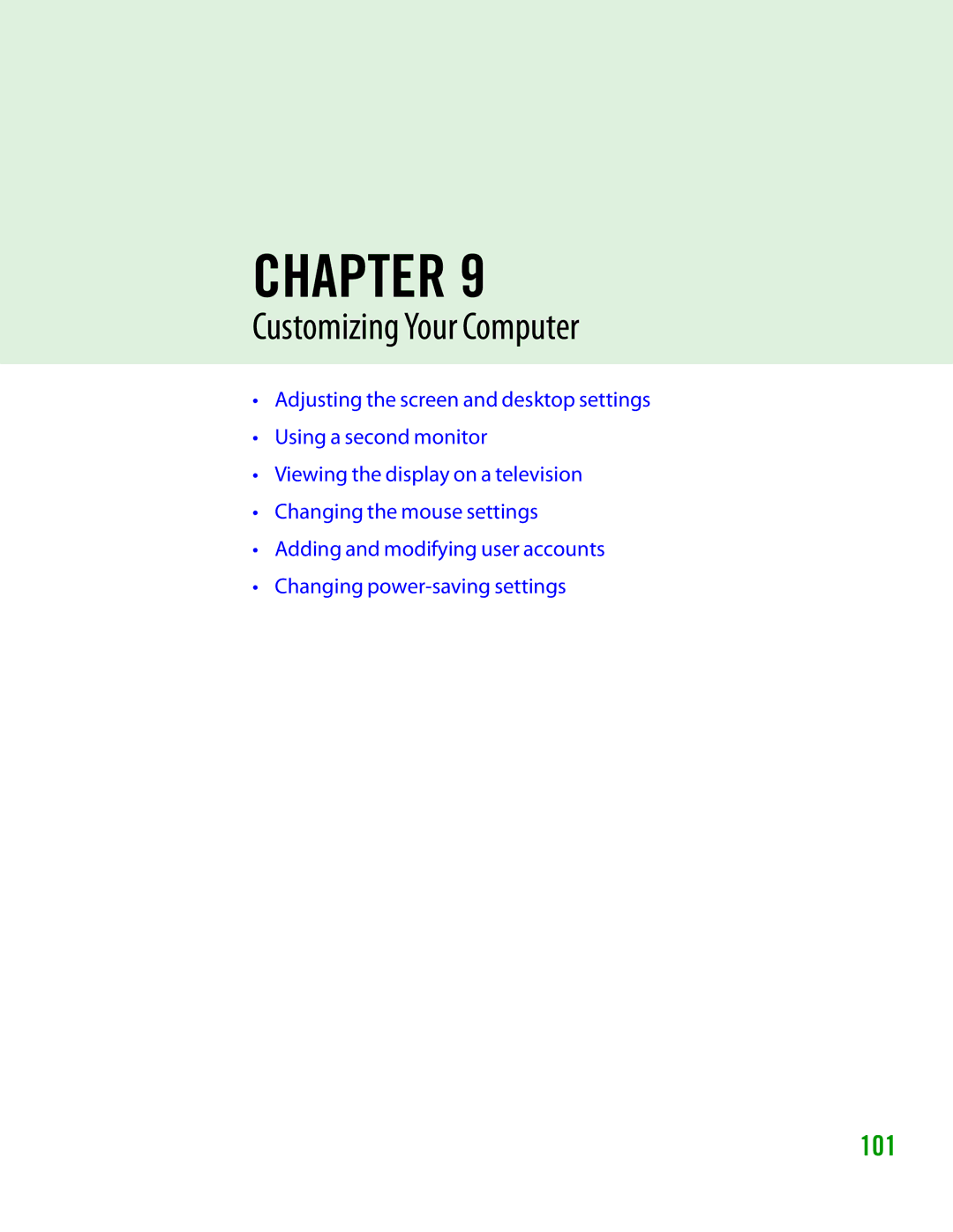 Gateway GT4015H manual Customizing Your Computer, 101 