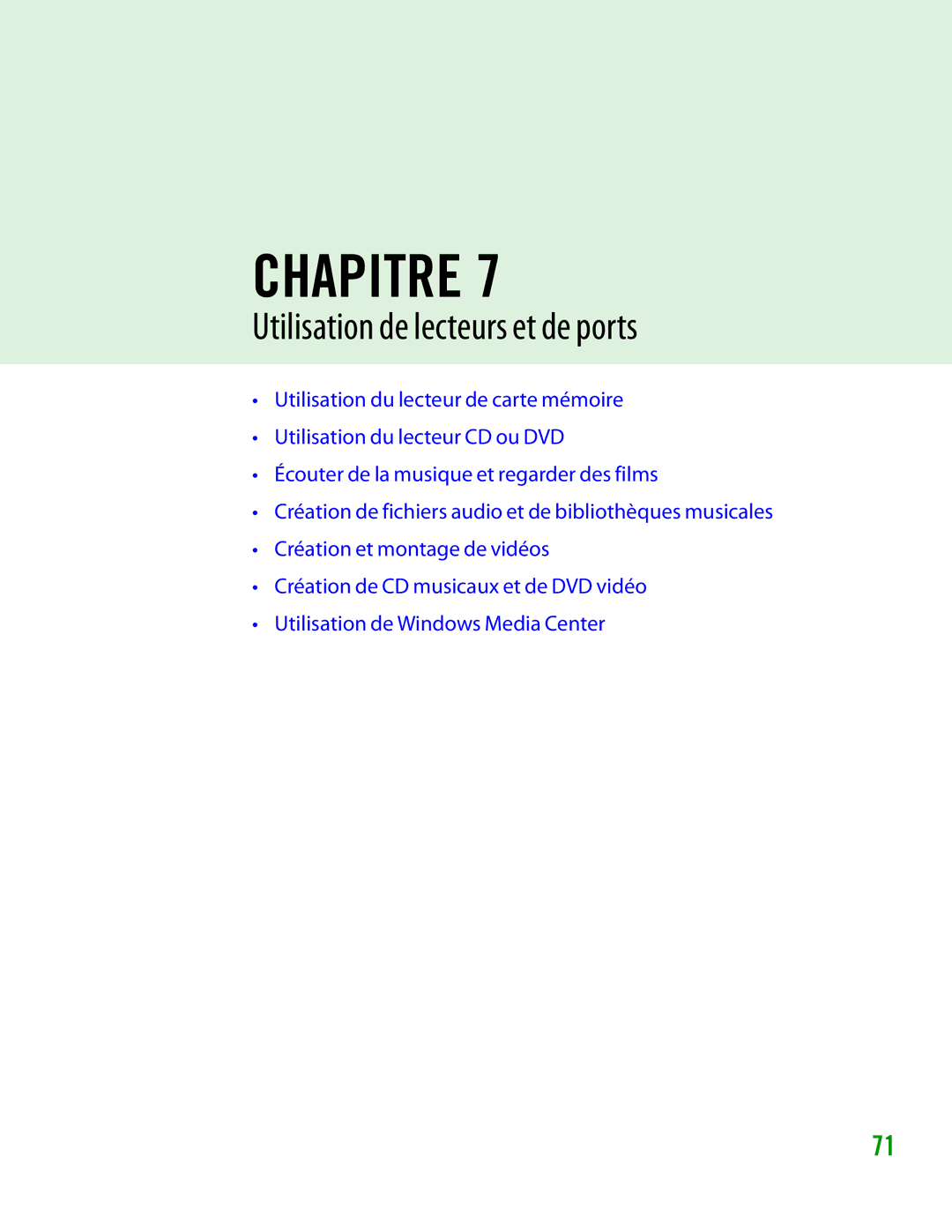 Gateway GT4015H manual Utilisation de lecteurs et de ports 