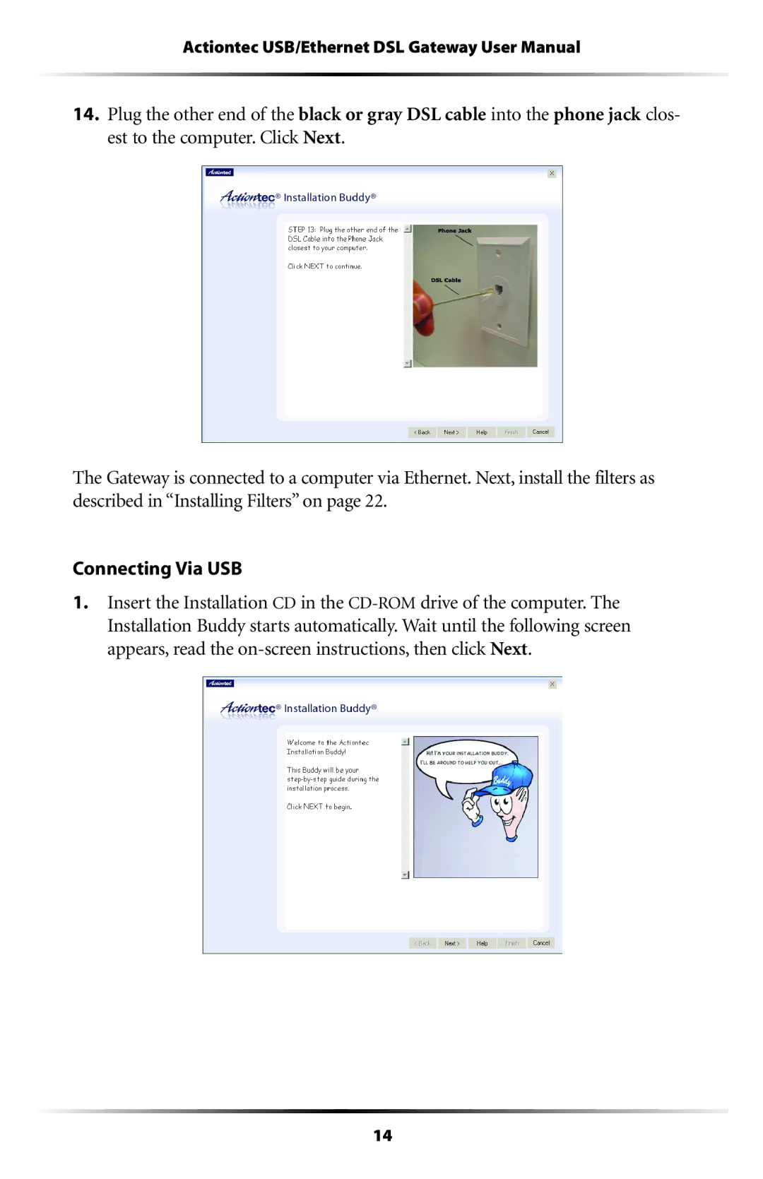 Gateway GT704 user manual 