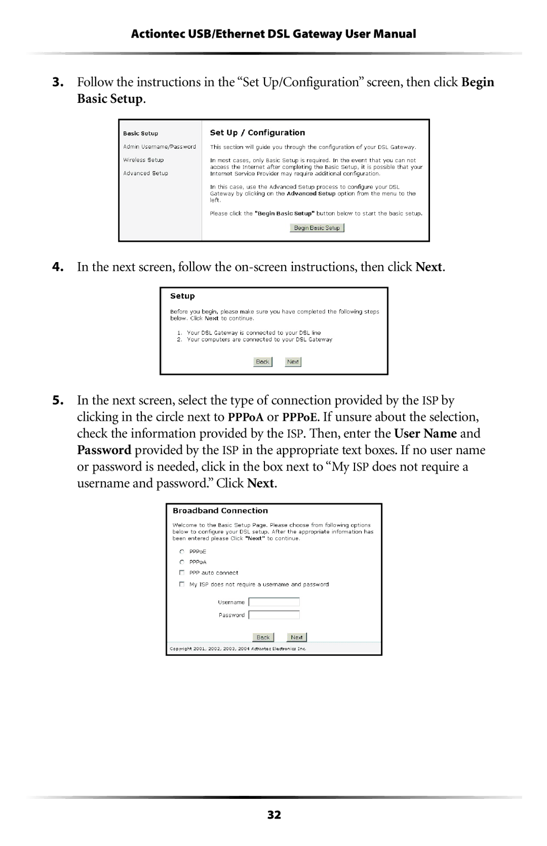 Gateway GT704 user manual 